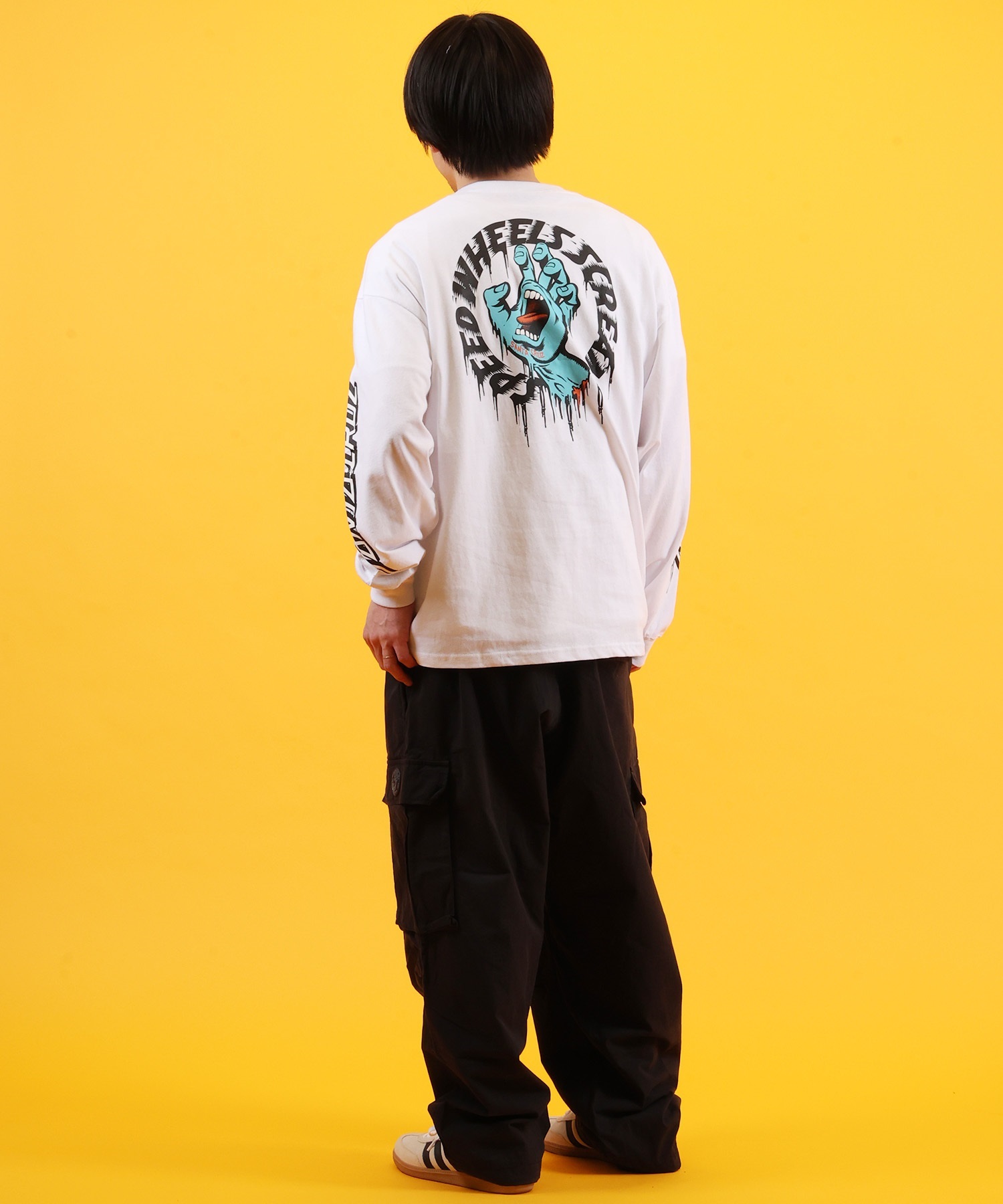 SANTA CRUZ サンタクルーズ 長袖 Tシャツ ロンT メンズ バックプリント