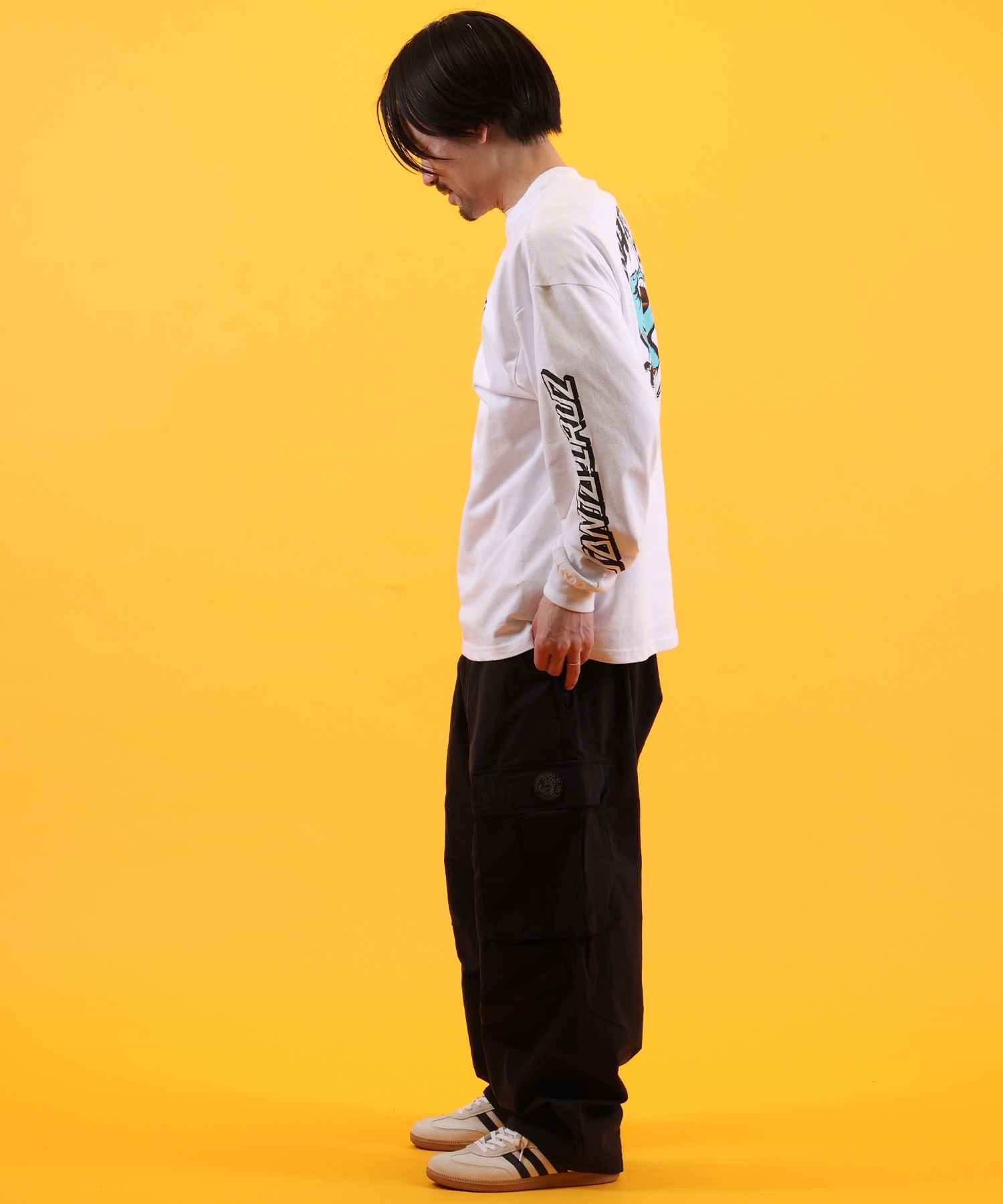 SANTA CRUZ サンタクルーズ 長袖 Tシャツ ロンT メンズ バックプリント