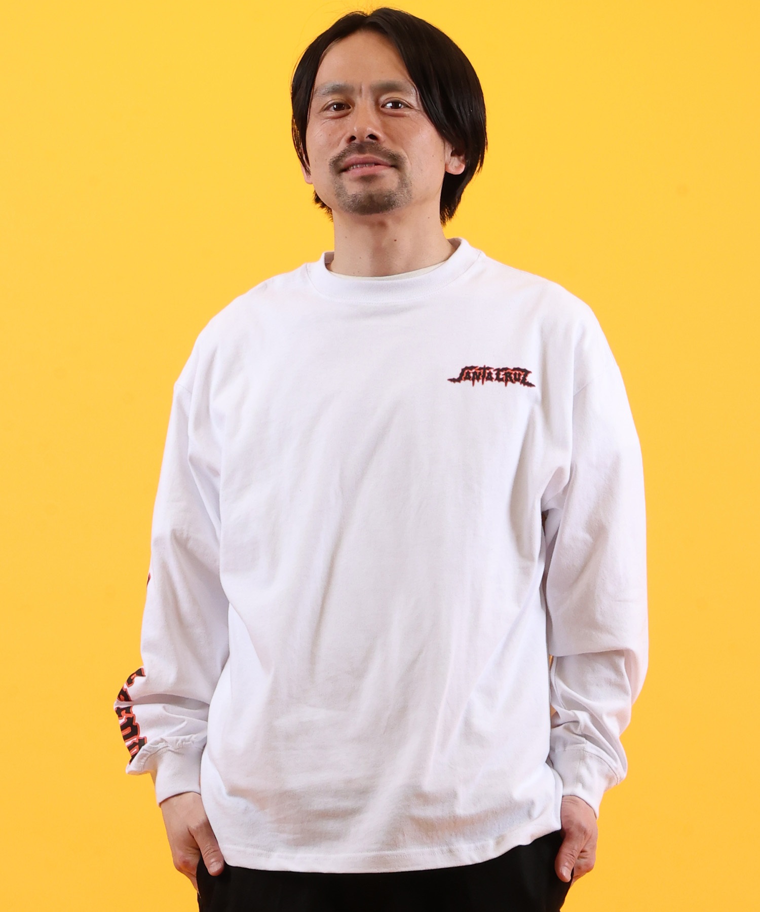 SANTA CRUZ サンタクルーズ 長袖 Tシャツ ロンT メンズ バックプリント