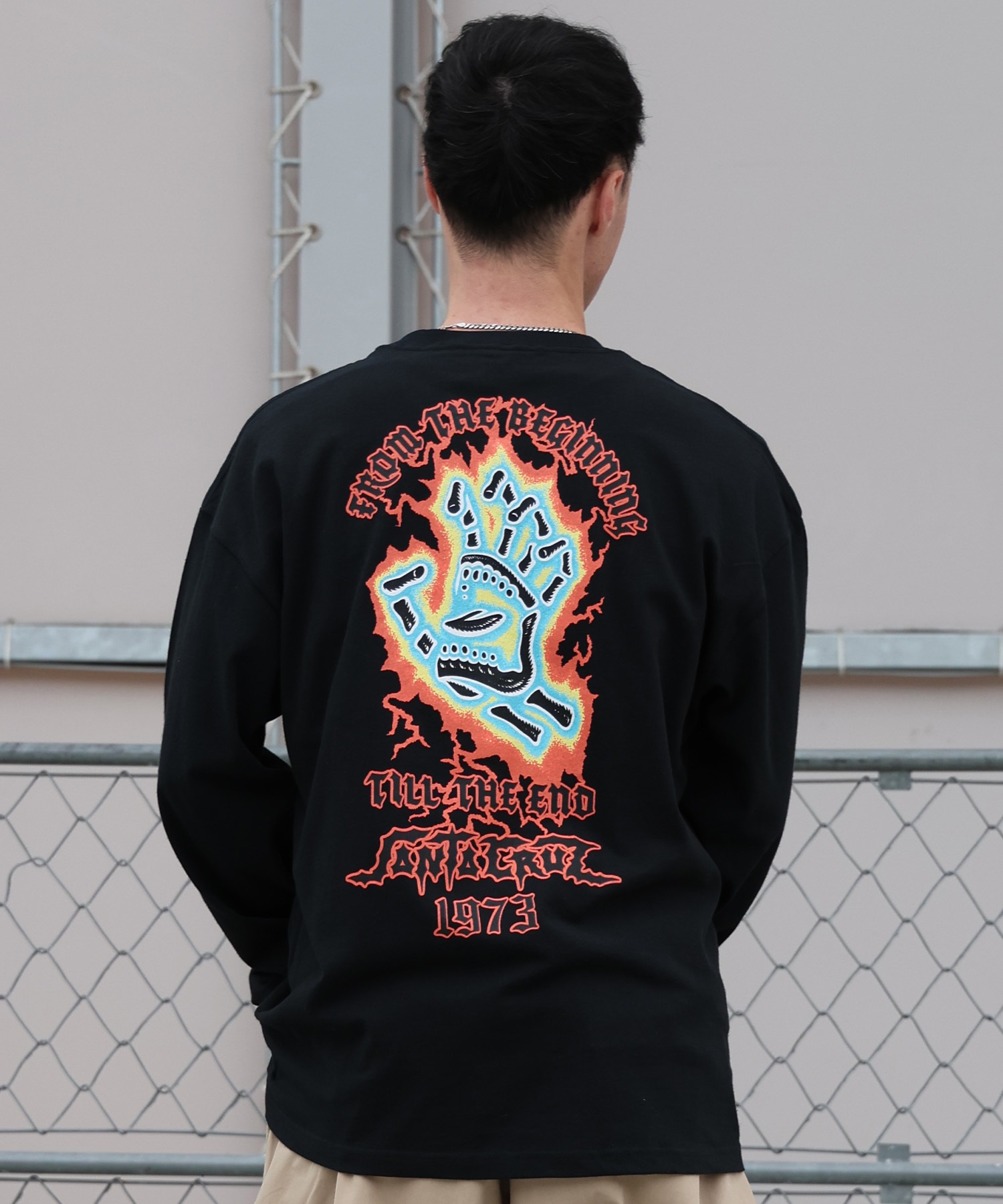 SANTA CRUZ サンタクルーズ 長袖 Tシャツ ロンT メンズ バックプリント