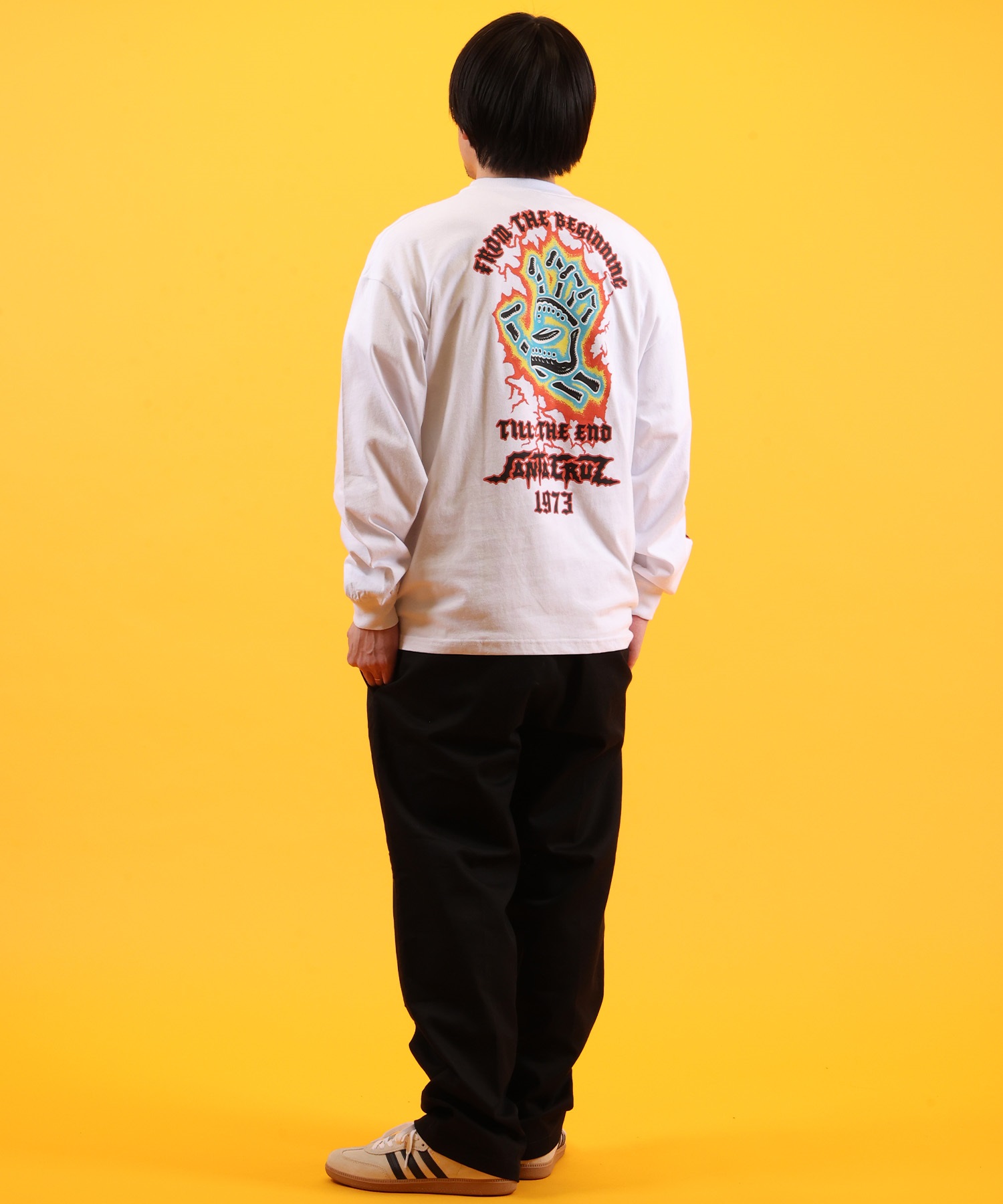 SANTA CRUZ サンタクルーズ 長袖 Tシャツ ロンT メンズ バックプリント