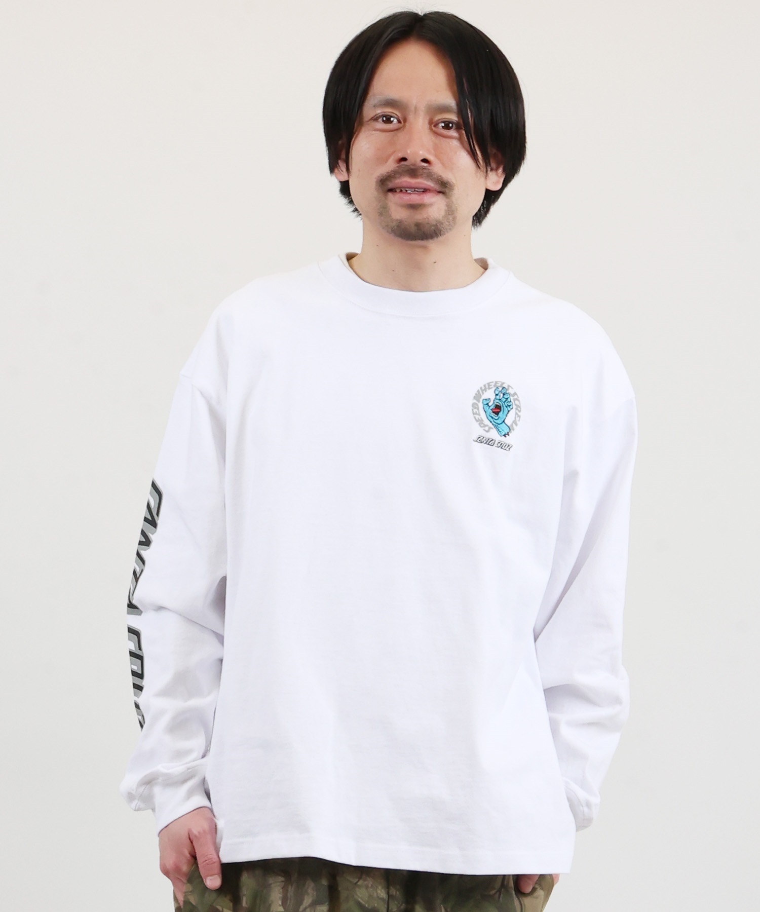 SANTA CRUZ サンタクルーズ 長袖 Tシャツ ロンT メンズ リフレクター