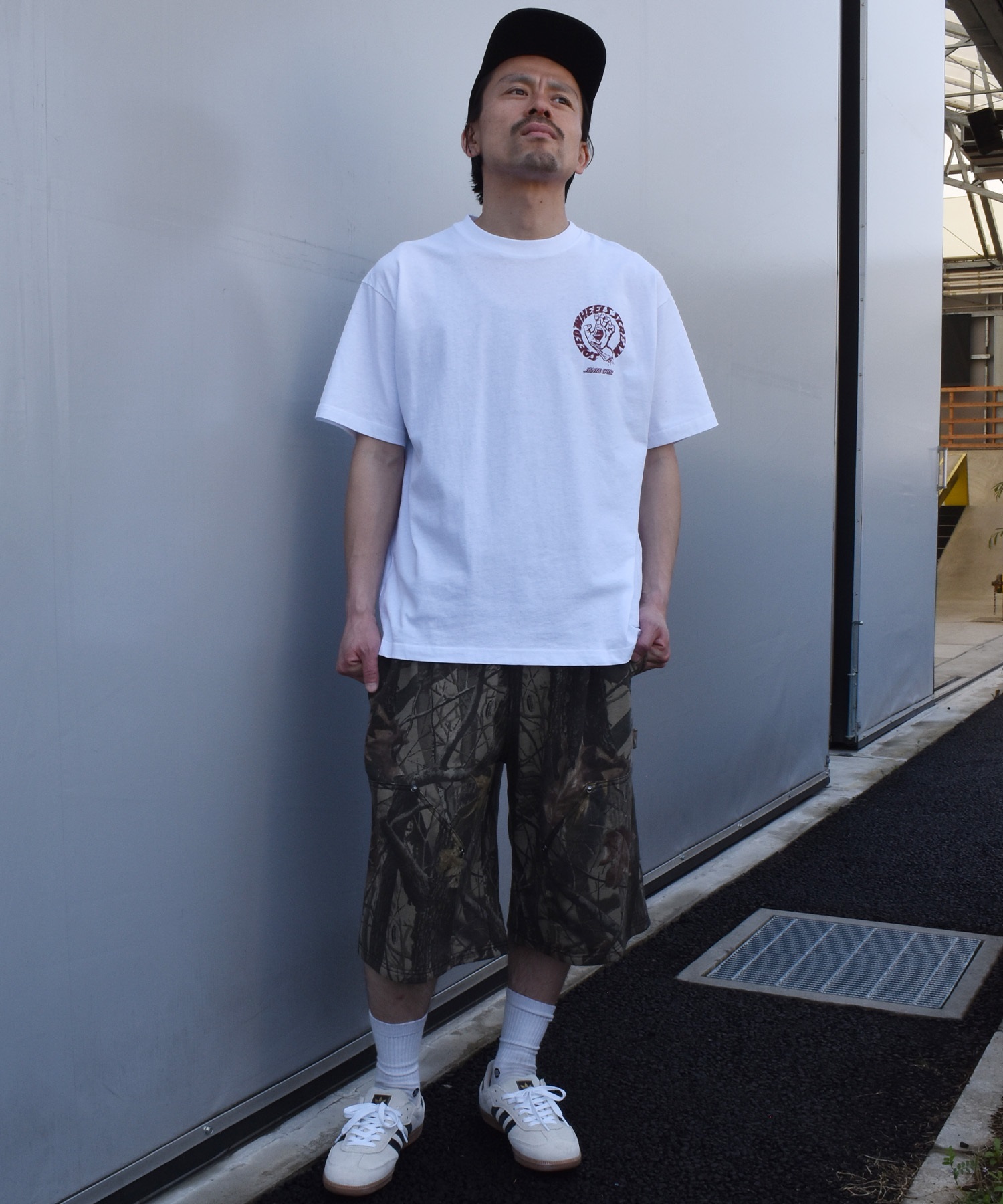 SANTA CRUZ サンタクルーズ ハーフパンツ ショートパンツ メンズ REAL