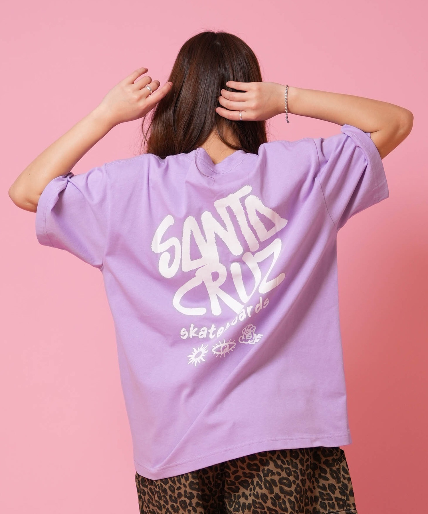 SANTA CRUZ サンタクルーズ 半袖 Tシャツ レディース シンプル DIZZY