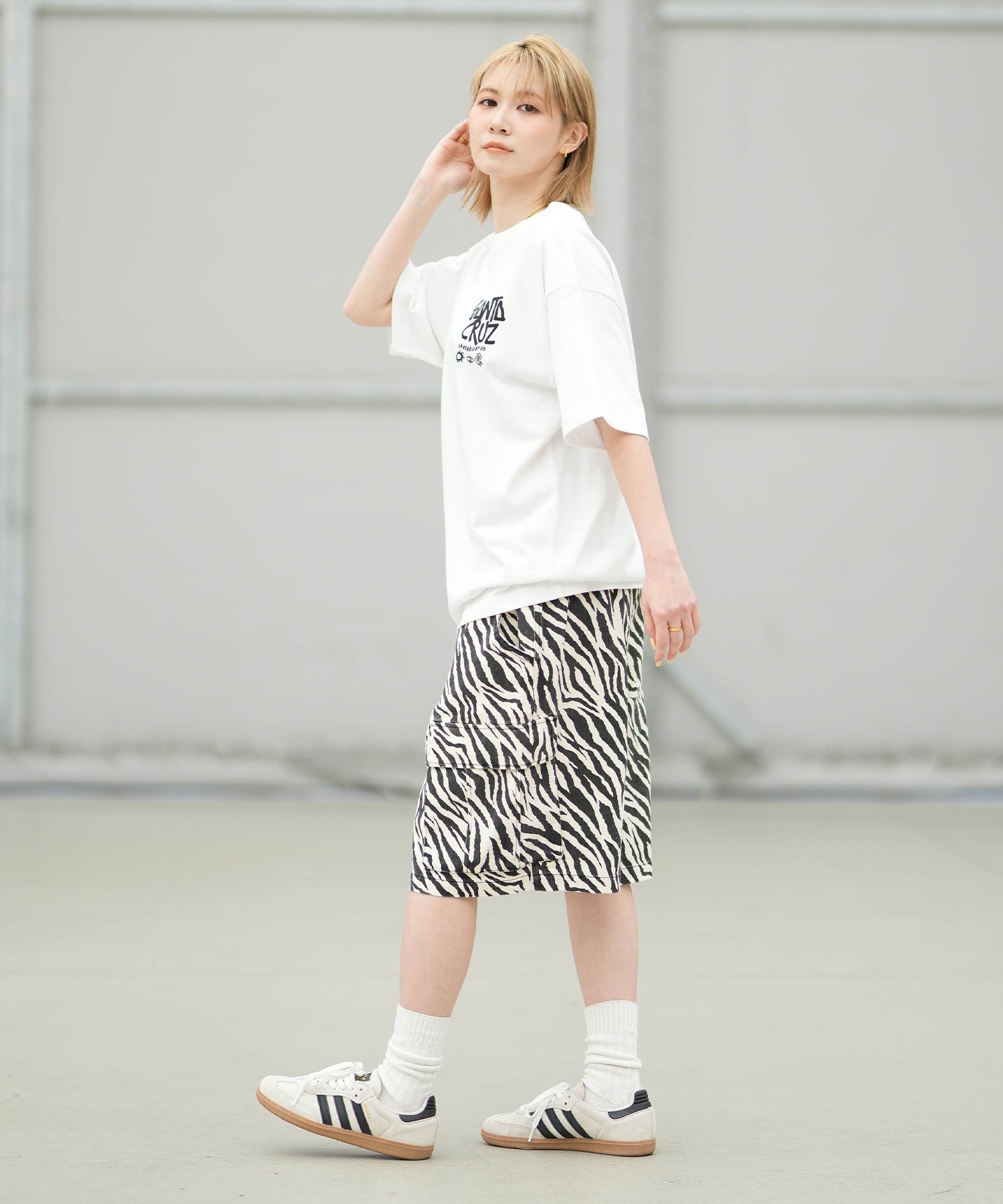 SANTA CRUZ サンタクルーズ 半袖 Tシャツ レディース シンプル DIZZY