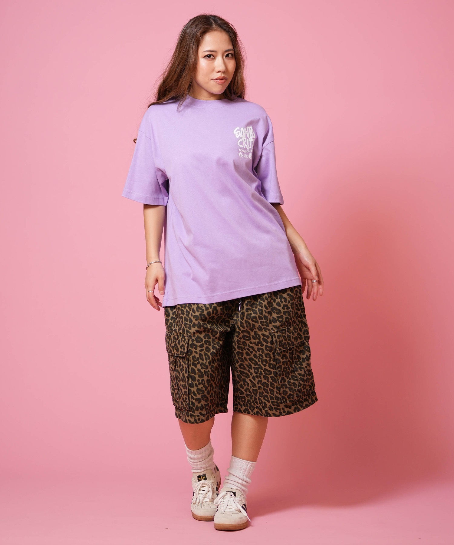 SANTA CRUZ サンタクルーズ 半袖 Tシャツ レディース シンプル DIZZY