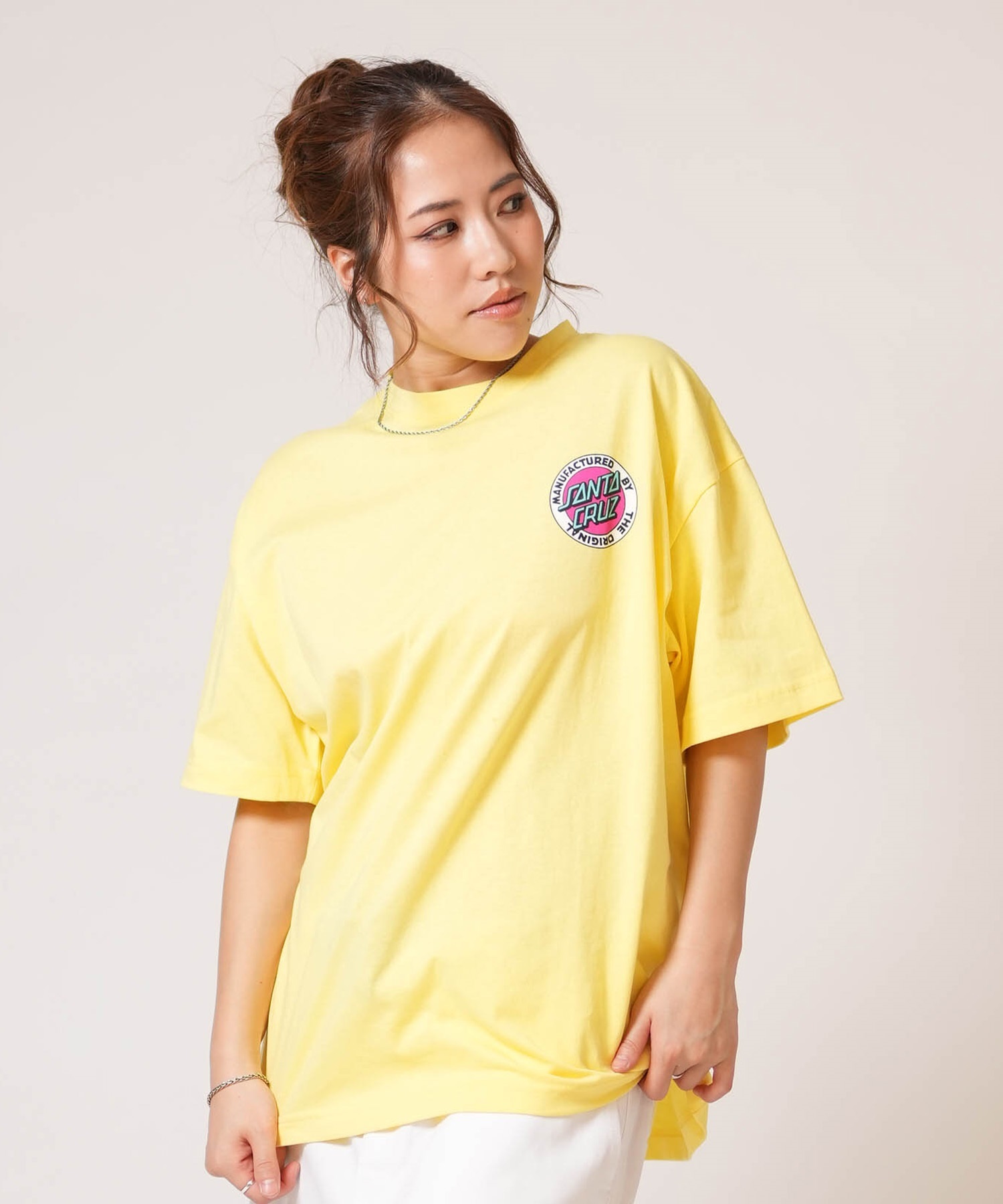 SANTA CRUZ サンタクルーズ 半袖 Tシャツ レディース バックプリント