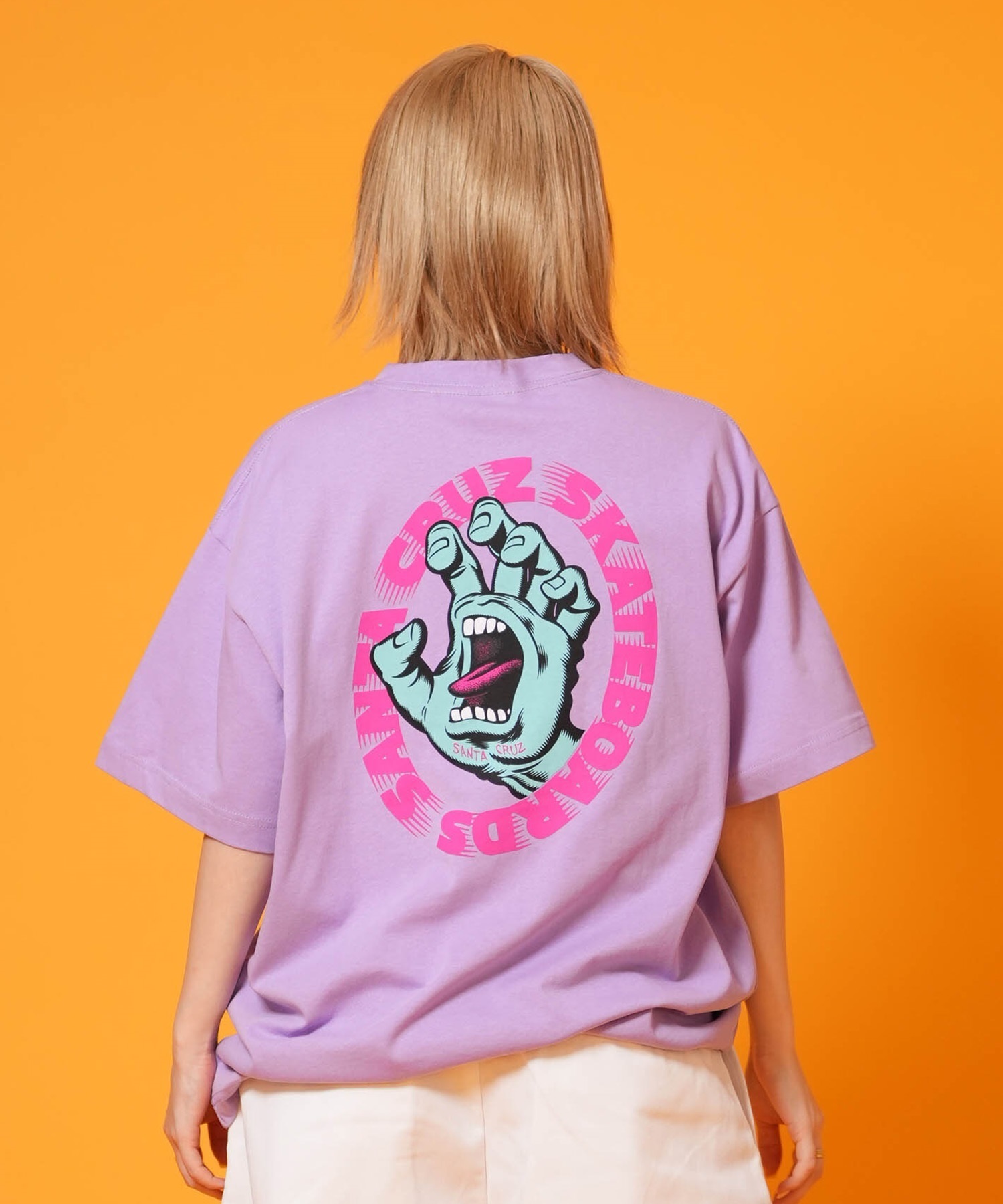 SANTA CRUZ サンタクルーズ 半袖 Tシャツ レディース バックプリント