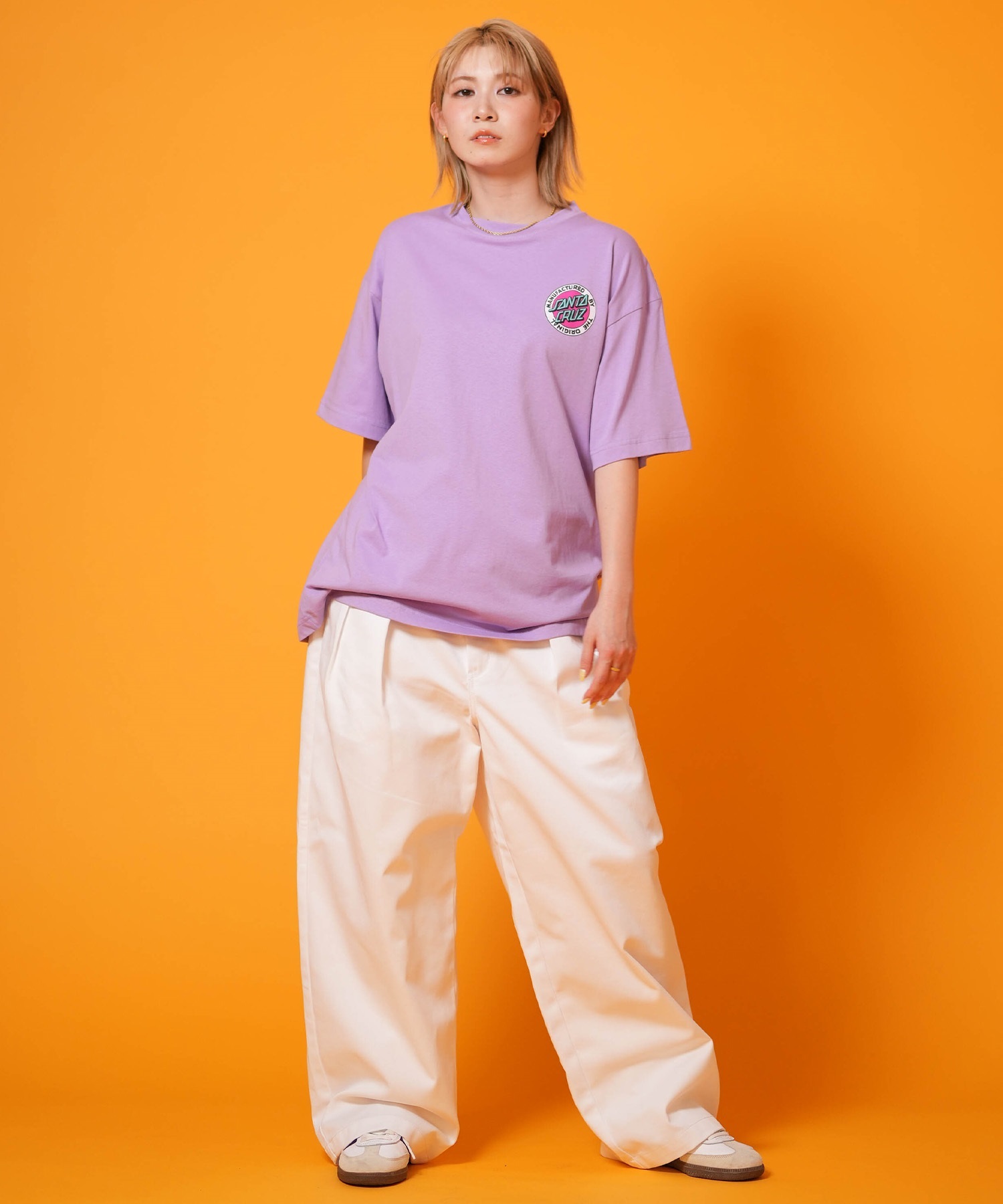 SANTA CRUZ サンタクルーズ 半袖 Tシャツ レディース バックプリント