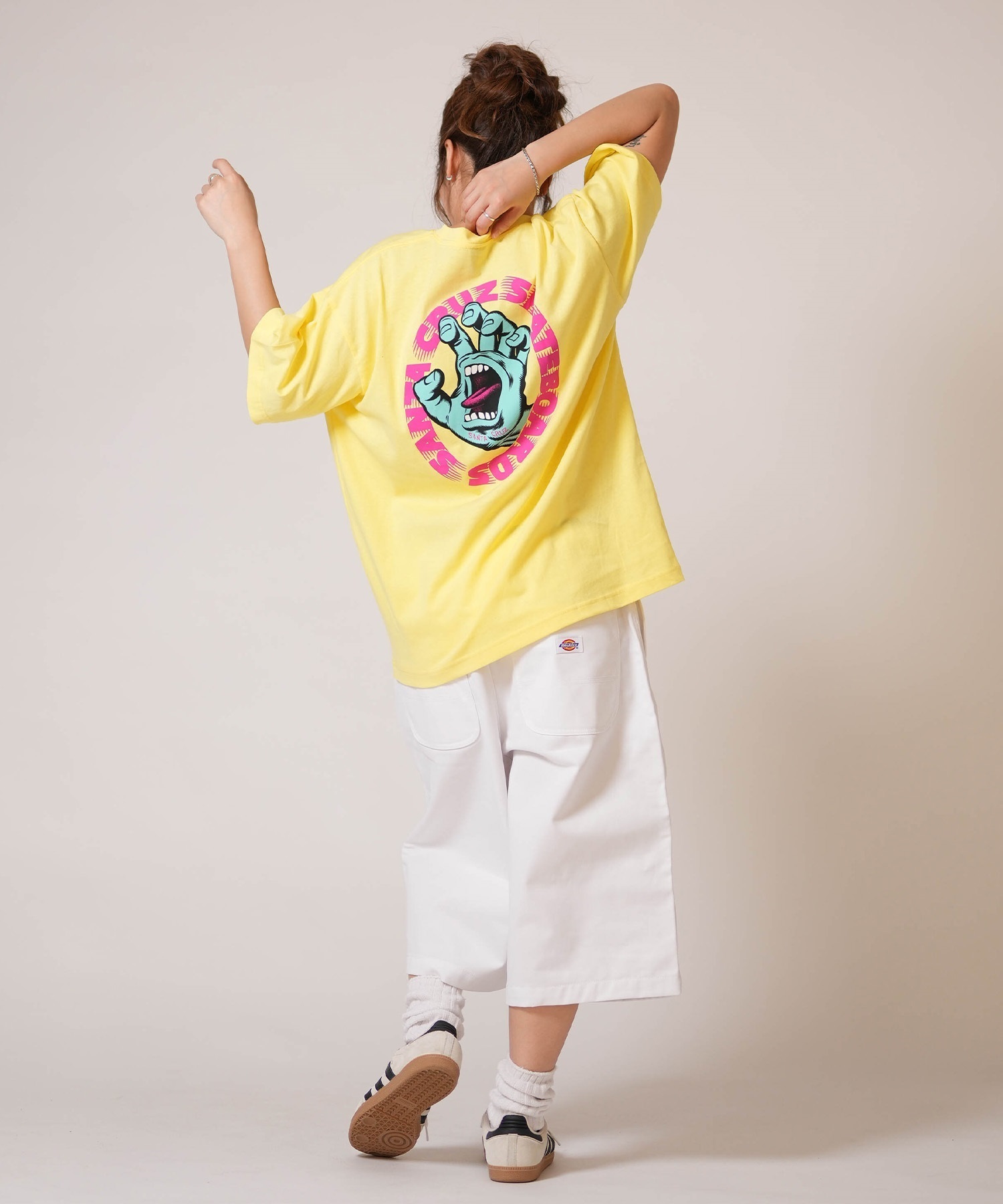SANTA CRUZ サンタクルーズ 半袖 Tシャツ レディース バックプリント