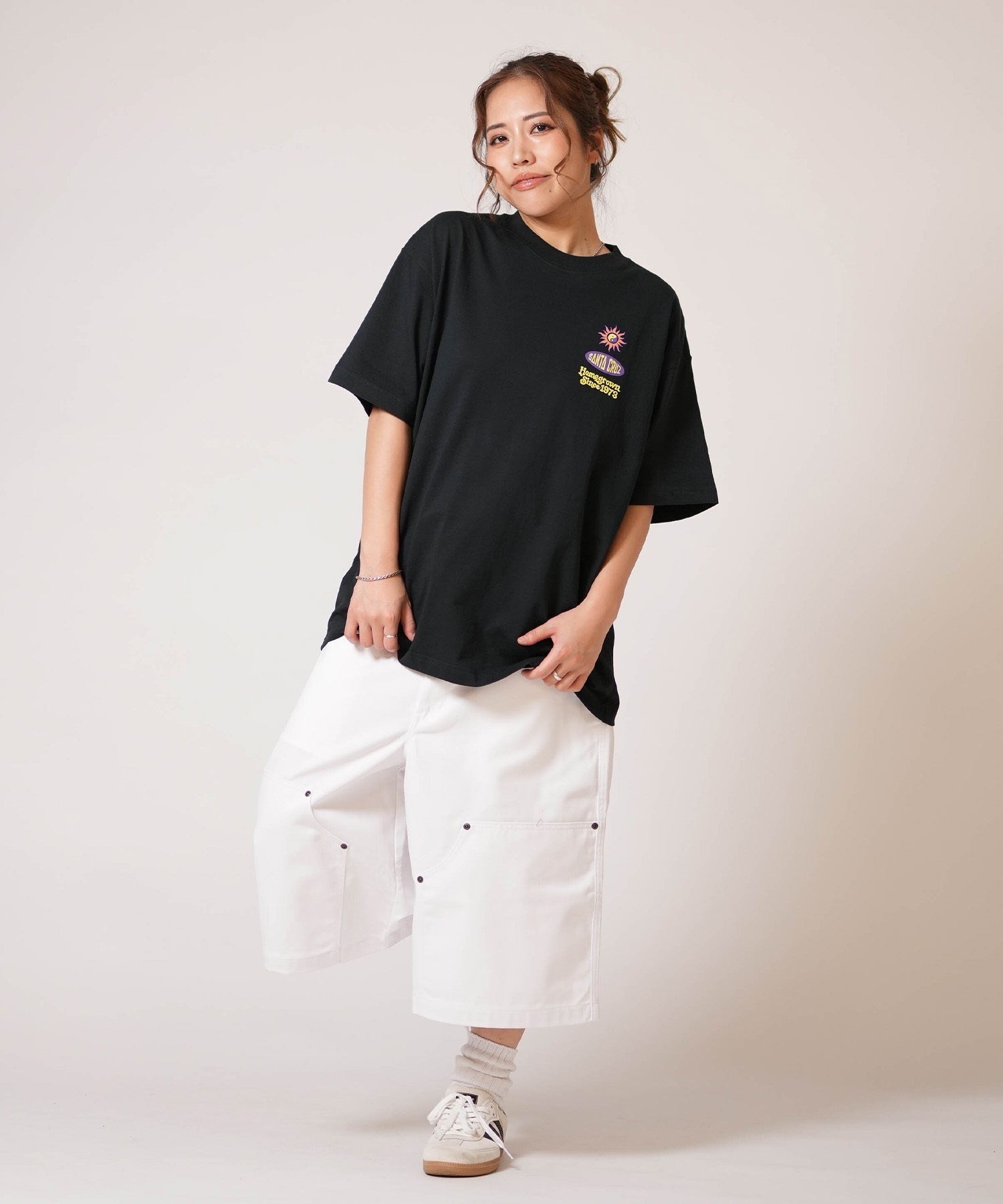 SANTA CRUZ サンタクルーズ 半袖 Tシャツ レディース バックプリント