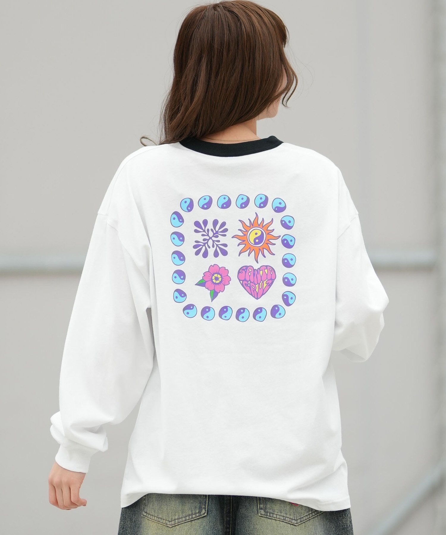 SANTA CRUZ サンタクルーズ 長袖 Tシャツ ロンT レディース ロゴ