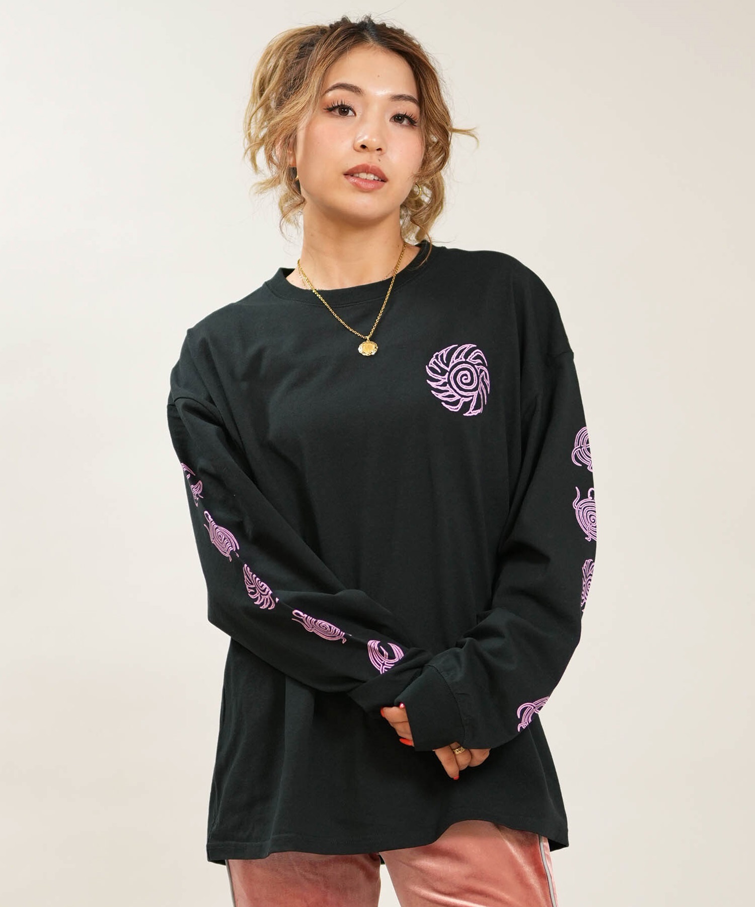 SANTA CRUZ サンタクルーズ 長袖 Tシャツ ロンT レディース ロゴ