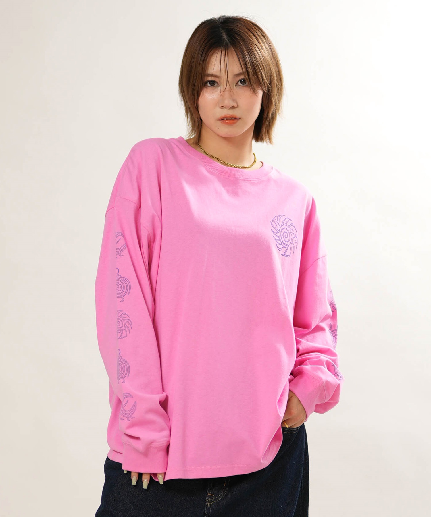 SANTA CRUZ サンタクルーズ 長袖 Tシャツ ロンT レディース ロゴ