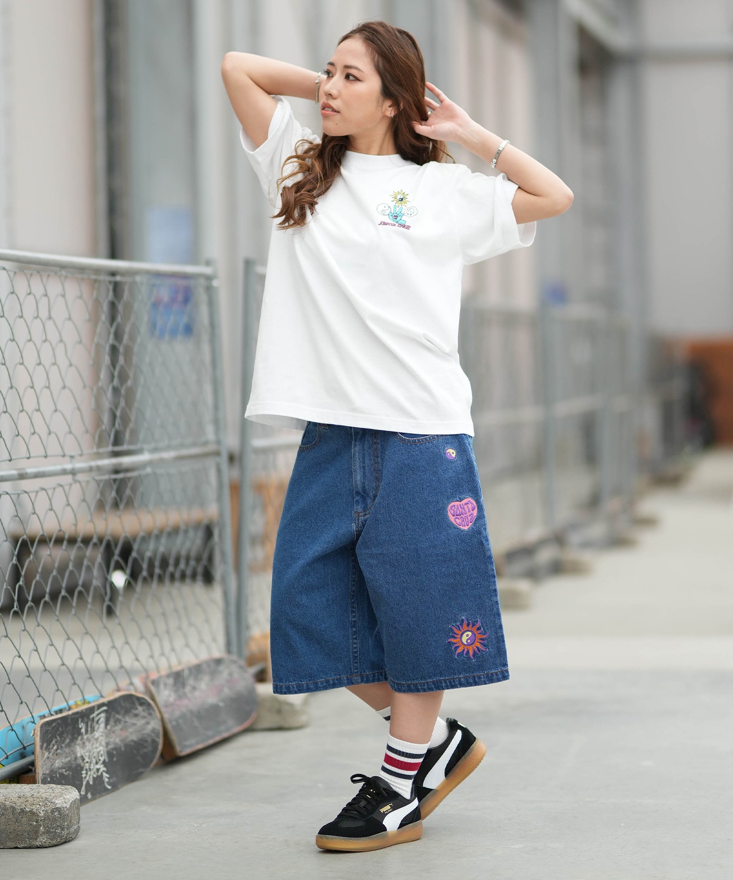 SANTA CRUZ サンタクルーズ ハーフパンツ ショートパンツ レディース