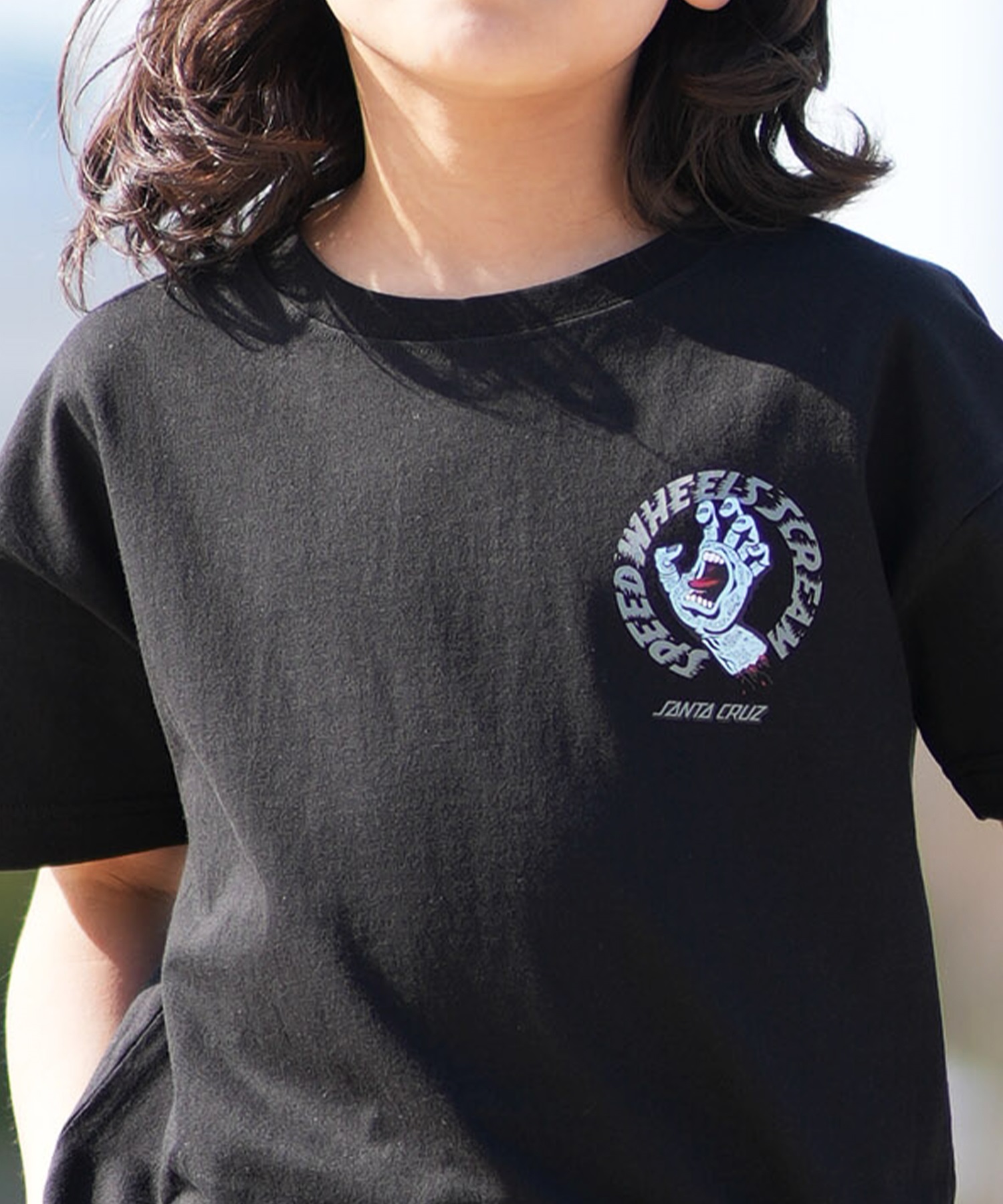 SANTACRUZ サンタクルーズ 半袖 Tシャツ キッズ ジュニア バック