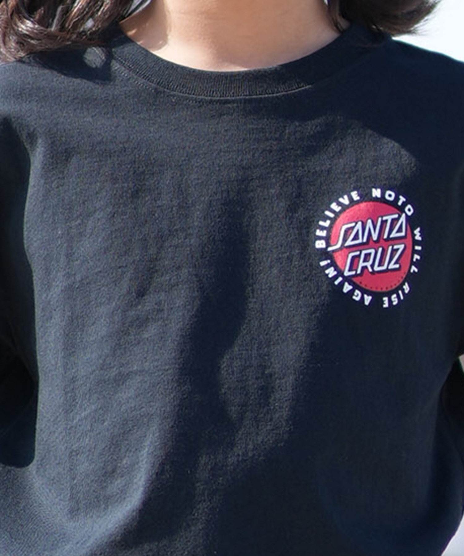 SANTA CRUZ サンタクルーズ 半袖 Tシャツ キッズ ジュニア 子供 バックプリント PEACE FOR NOTO SS TEE 502262409 ムラサキスポーツ限定(WHITE-130cm)