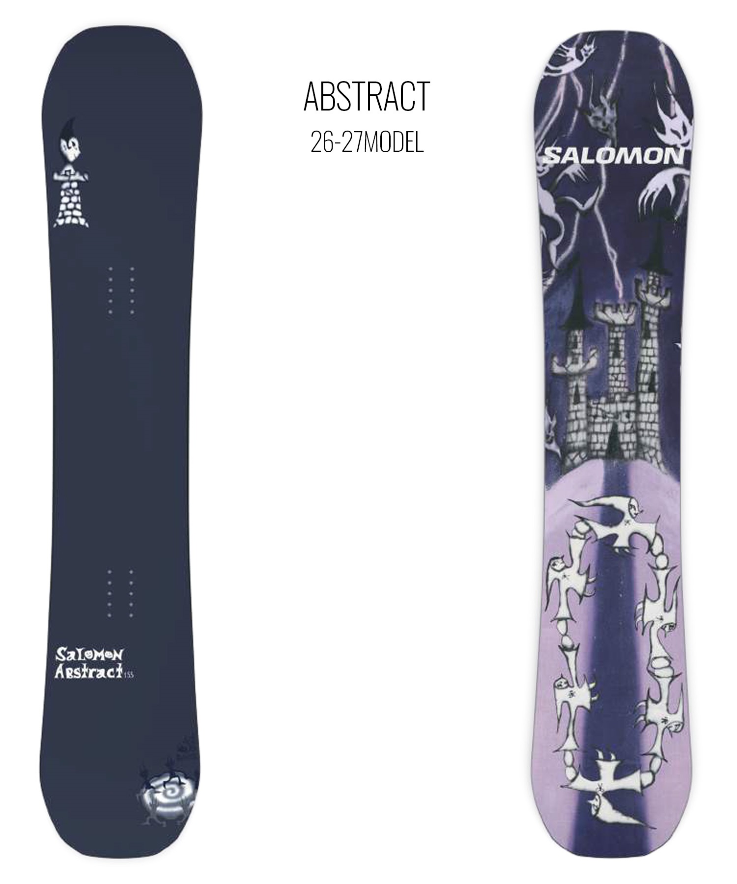 SALOMON ABSTRACT アブストラクト　スノーボード SALOMON サロモン アブストラクト ABSTRACT スノーボード 板 フリー