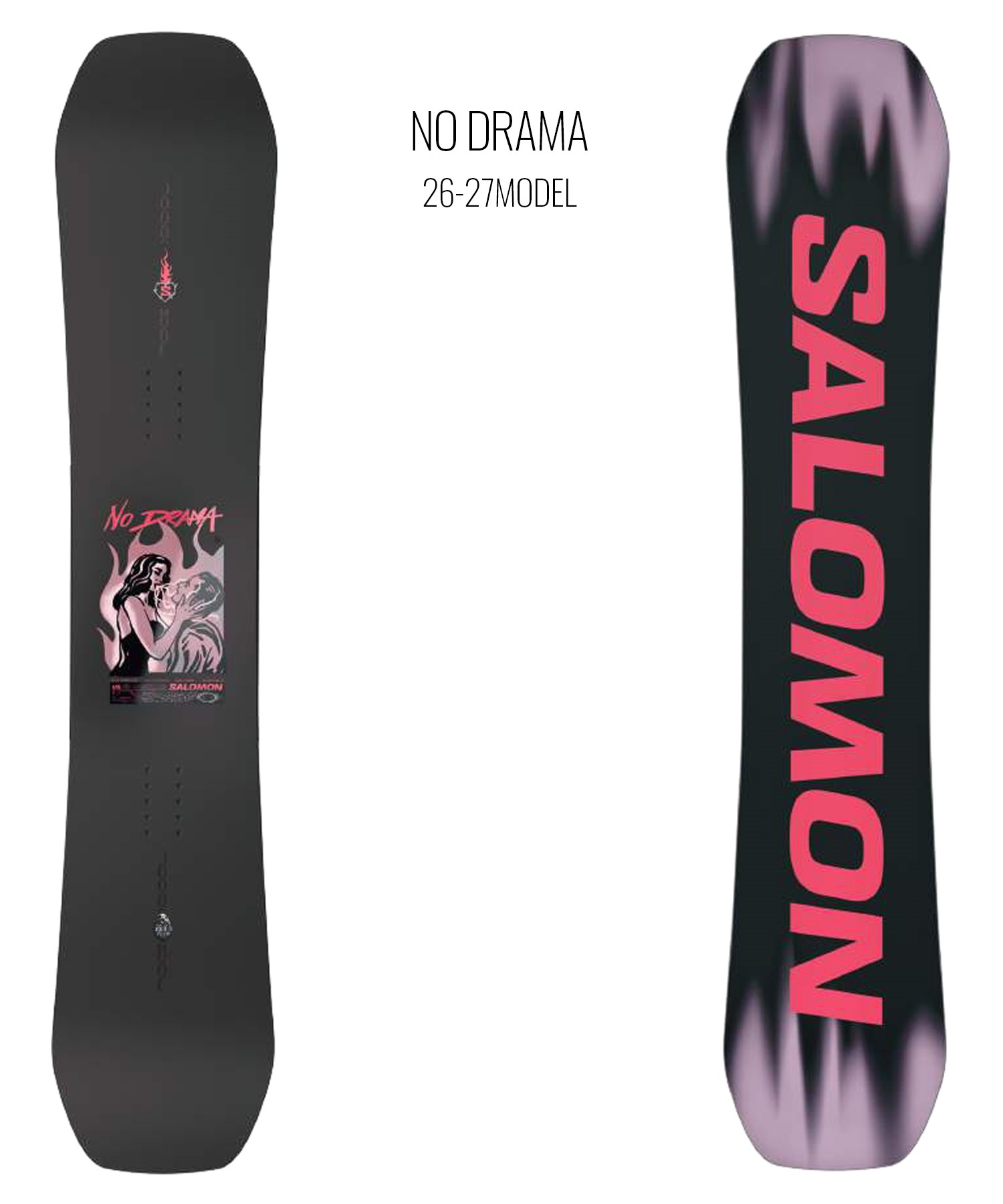 SALOMON サロモン ノードラマ NO DRAMA スノーボード 板 フリー