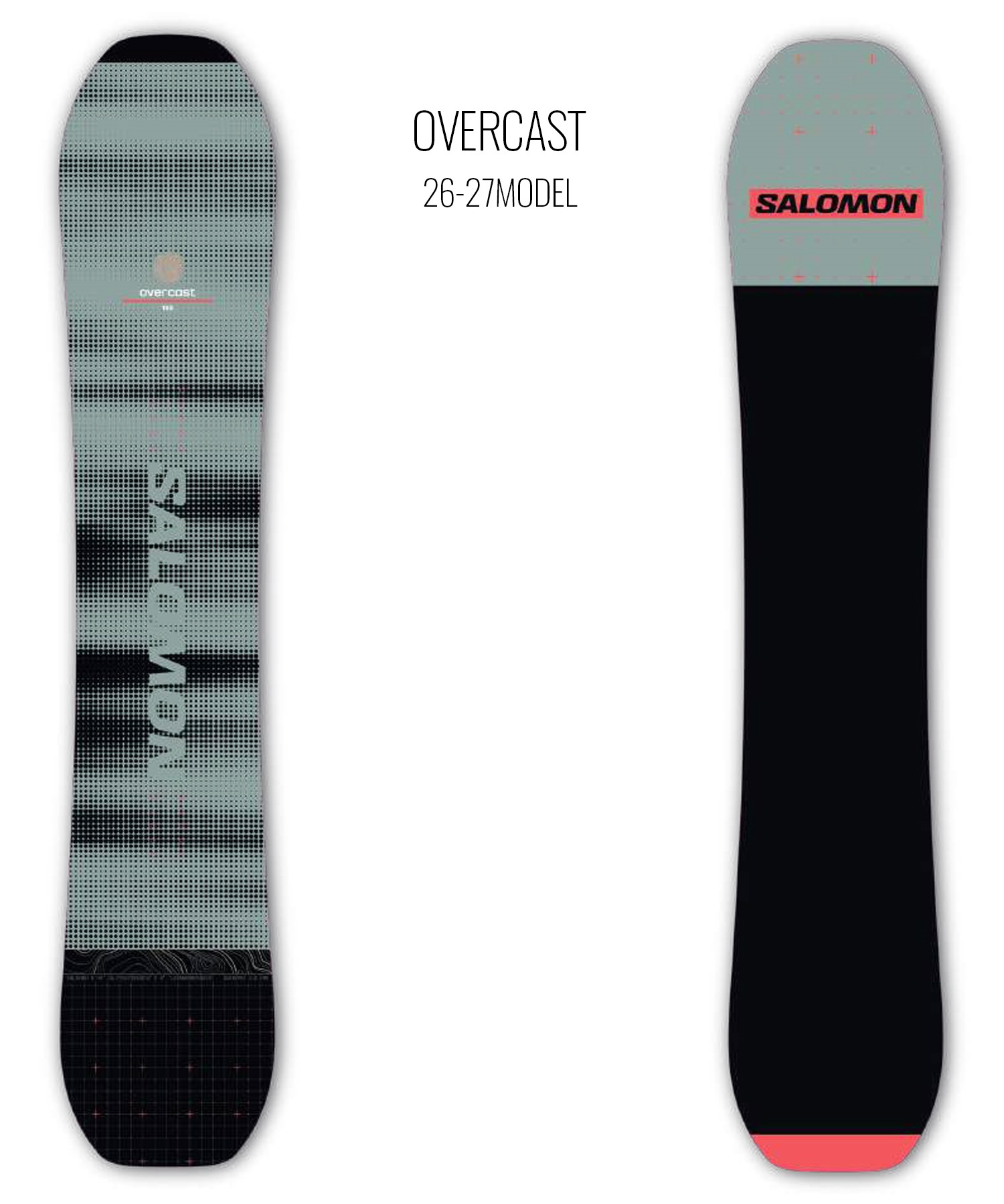 SALOMON サロモン オーバーキャスト OVERCAST スノーボード 板 フリー