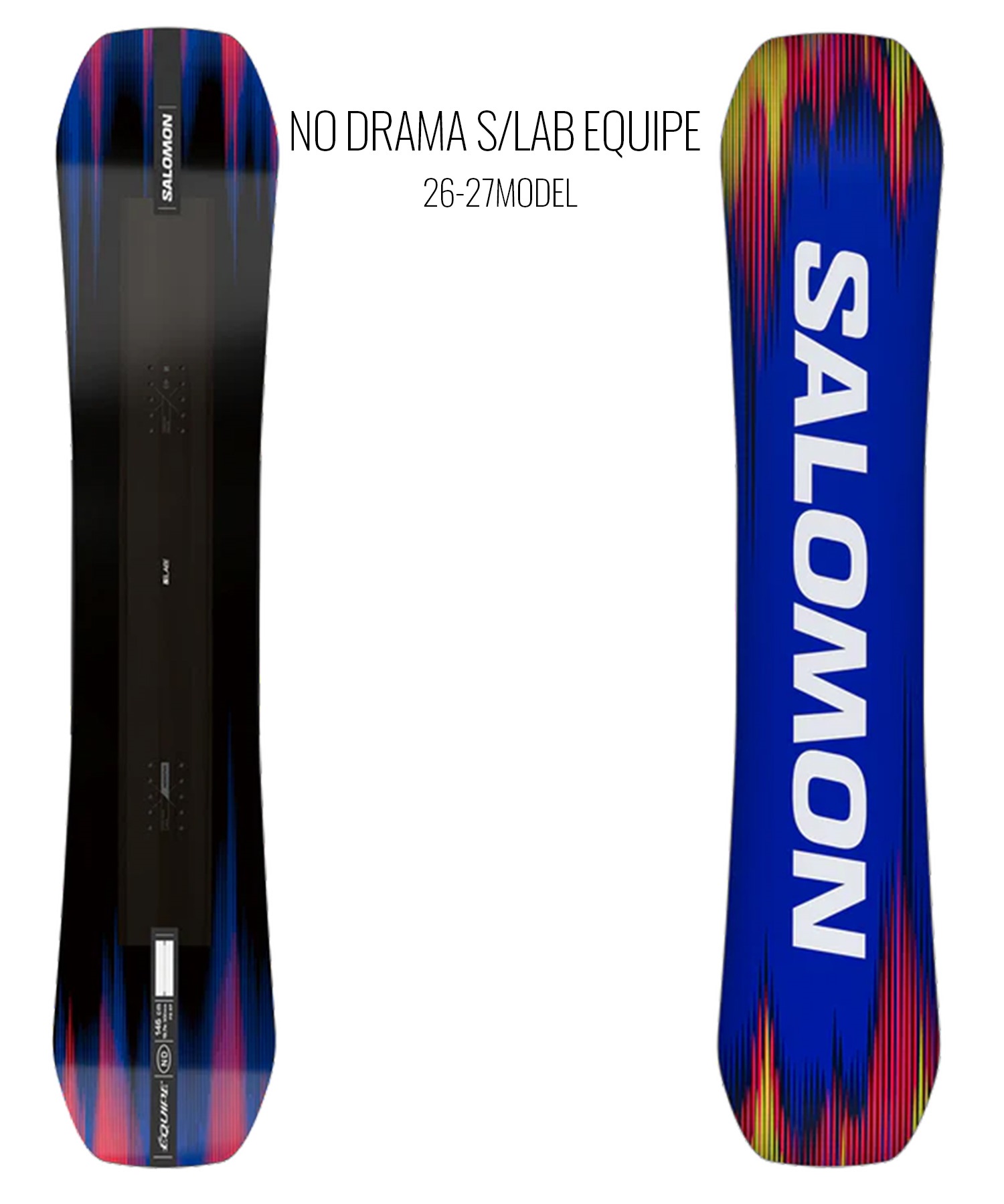 SALOMON サロモン ノードラマ エキップ NO DRAMA S LAB EQUIPE