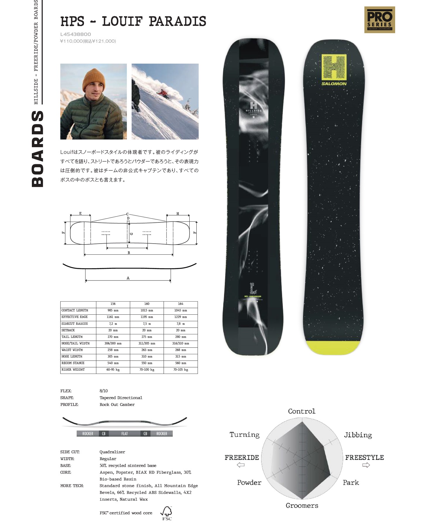 SALOMON サロモン エイチピーエス ルイーフパラディス HPS LOUIF