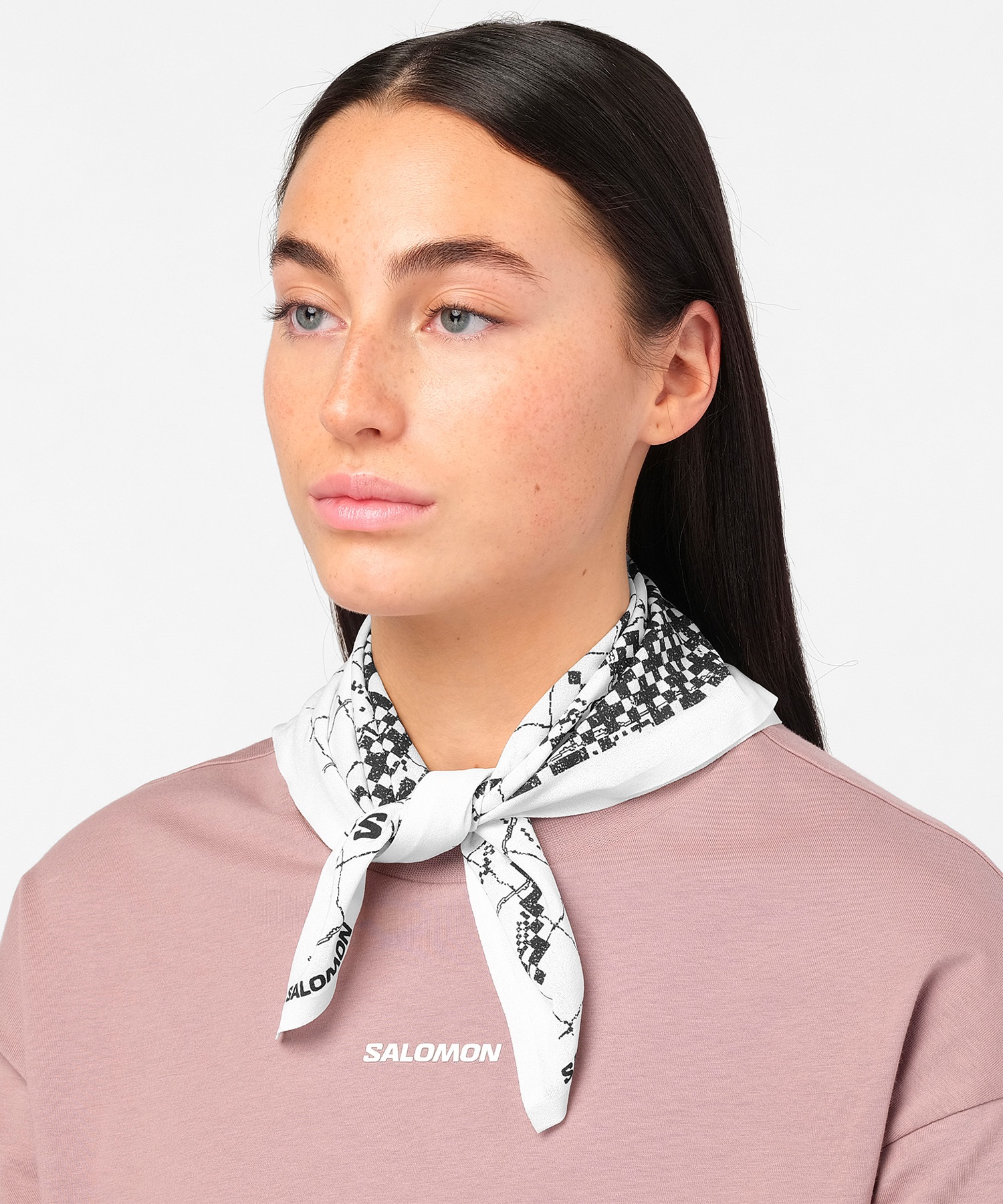 SALOMON サロモン バンダナ スカーフ 軽量 SALOMON BANDANA GRAPHIC