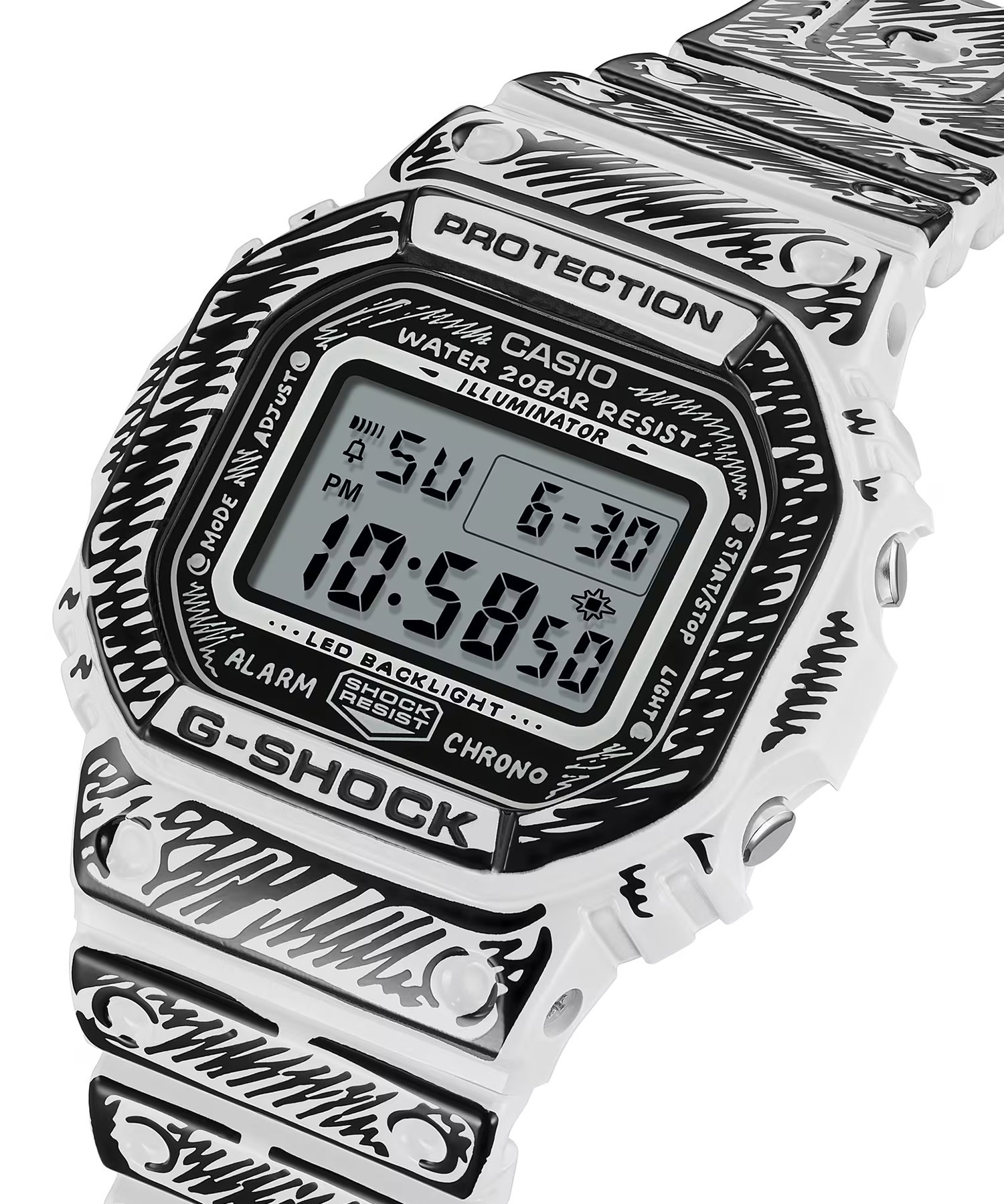 G-SHOCK ジーショック 腕時計 Joshua Vides ジョシュア・ヴィーダス コラボレーションモデル DW-5600JV-7JR(WT-ONE)