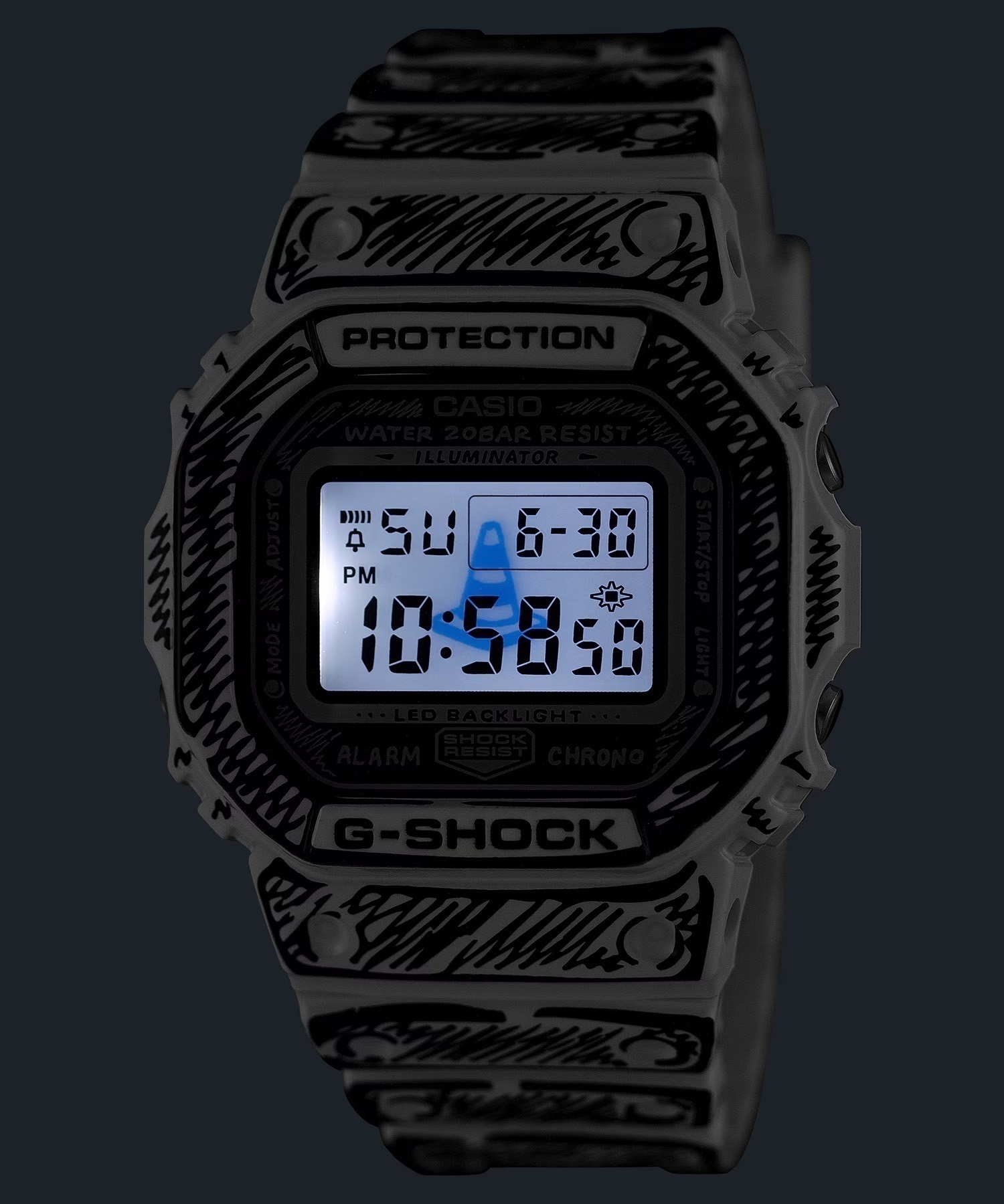 CASIO G-SHOCK DW-5600JV-7JR ジョシュア・ヴィーダス Casio G-SHOCK Joshua Vides Collaboration Model DW-5600JV-7JR for