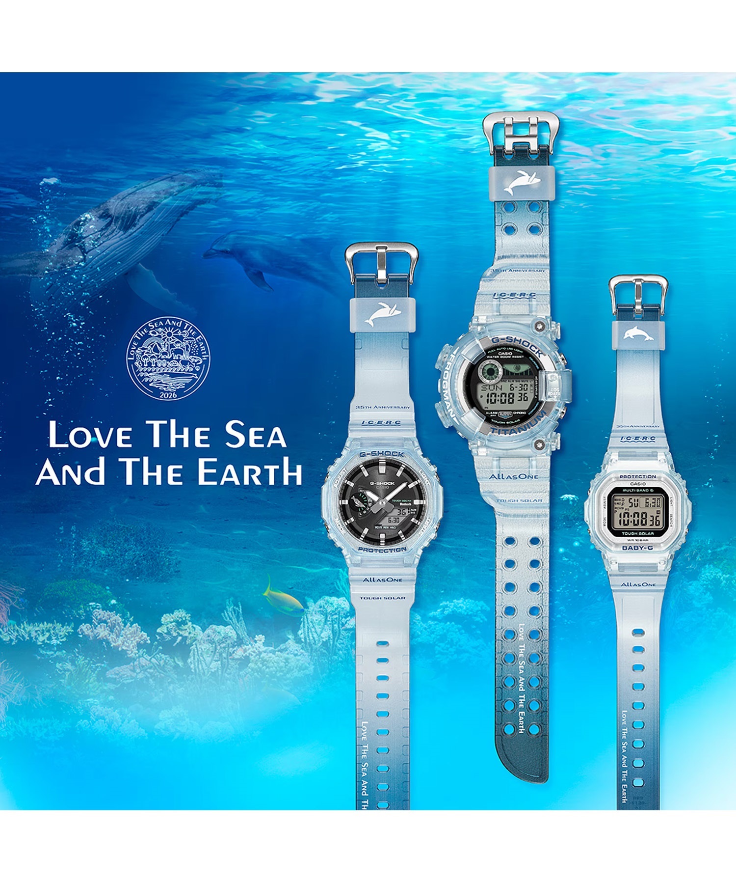 G-SHOCK ジーショック 腕時計 イルクジ ICERC Japan コラボレーション