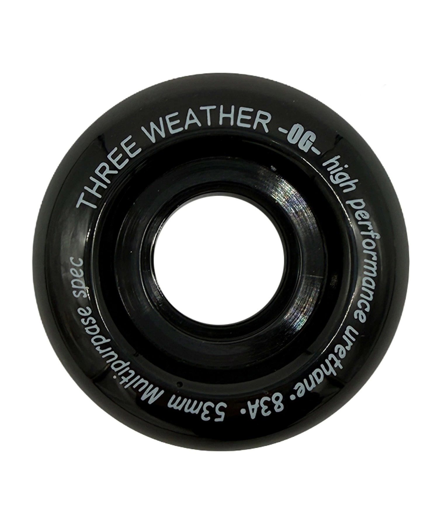 THREE WEATHER スリーウェザー STREET CRUISER WEELS Black スケート
