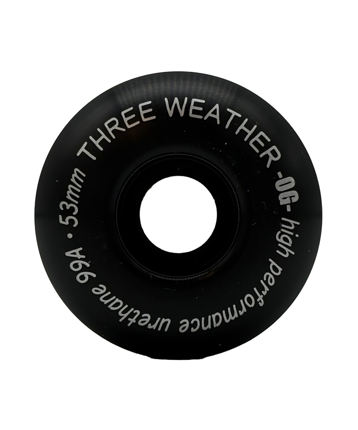 THREE WEATHER スリーウェザー スケートボードウィール 99A 53mm WHEEL