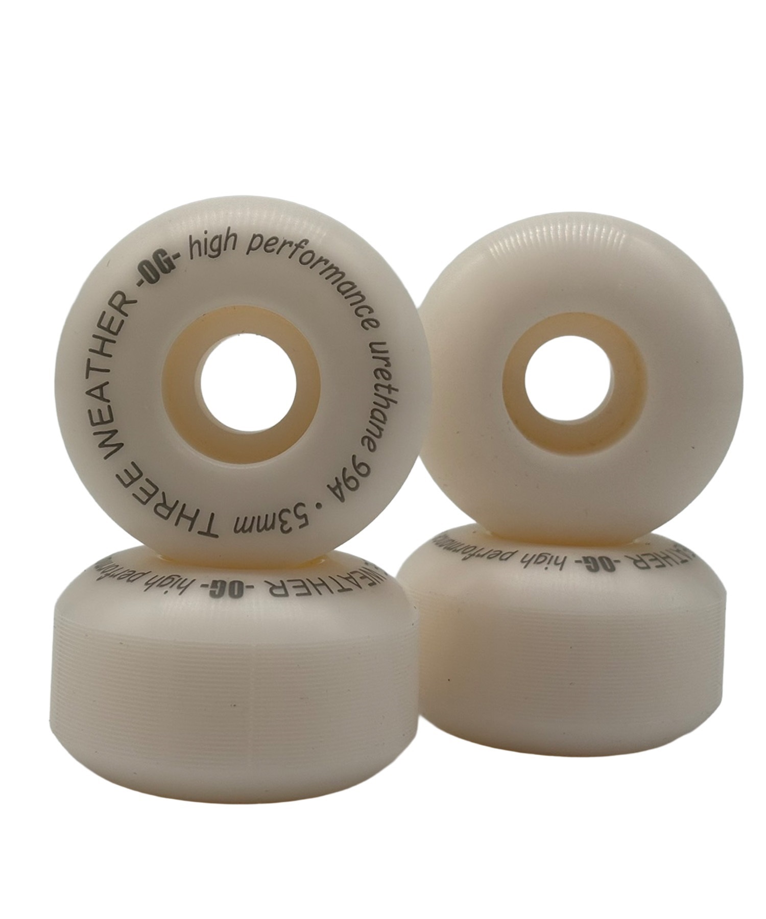 THREE WEATHER スリーウェザー スケートボードウィール 99A 53mm WHEEL THREE WEATHER スリーウェザー スケートボードウィール 99A 53mm WHEEL