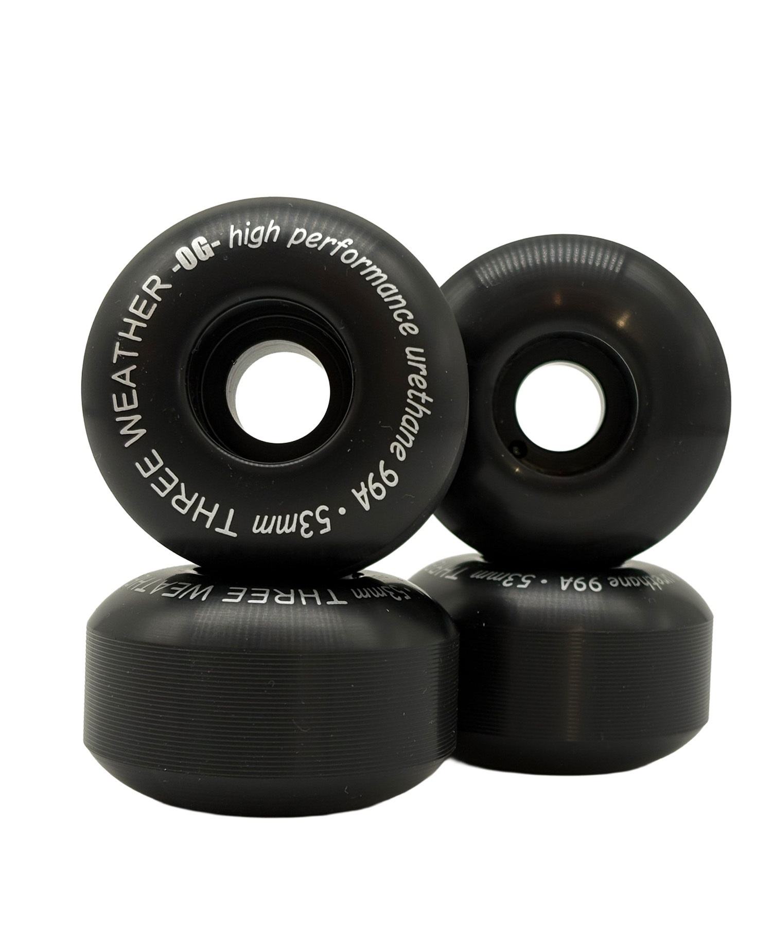 THREE WEATHER スリーウェザー スケートボードウィール 99A 53mm WHEEL