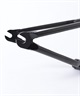 【予約販売】THREE WEATHER スリーウェザー AIRFRAME BMX フレーム(BK-19.6inch)