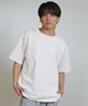 THREE WEATHER スリーウェザー 水着 ラッシュガード 半袖 Tシャツ メンズ TW-H.N-RASH-2 TW6S-4302(WHT-M)