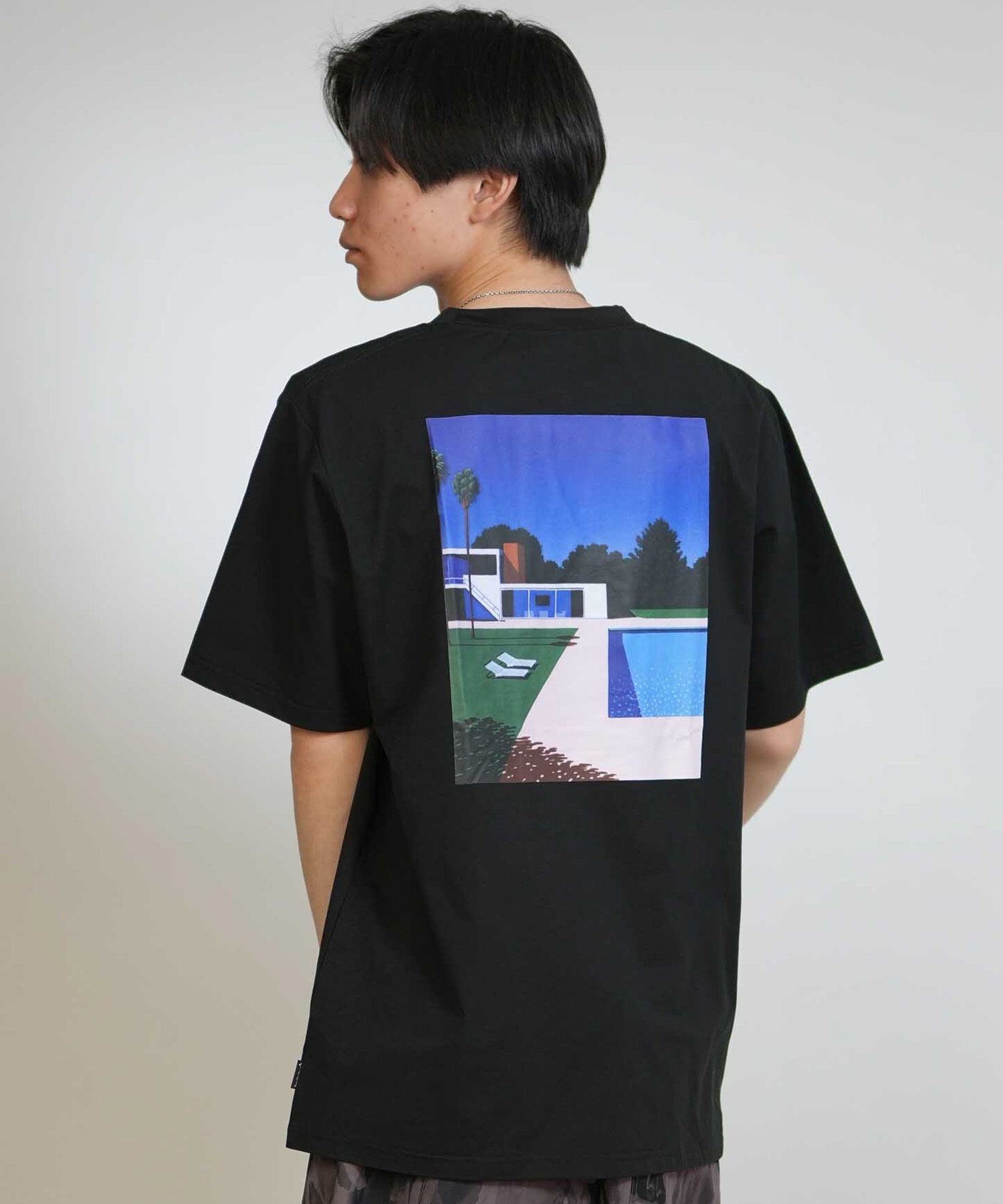 THREE WEATHER スリーウェザー 水着 ラッシュガード 半袖 Tシャツ