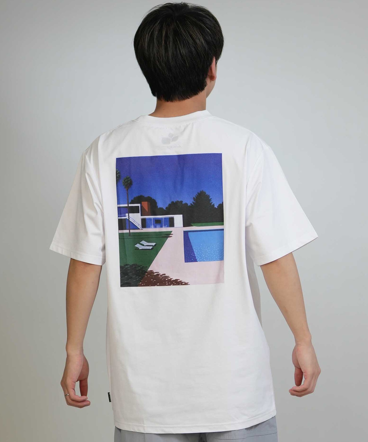 THREE WEATHER スリーウェザー 水着 ラッシュガード 半袖 Tシャツ