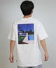 THREE WEATHER スリーウェザー 水着 ラッシュガード 半袖 Tシャツ メンズ TW-H.N-RASH-2 TW6S-4302(WHT-M)
