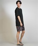 THREE WEATHER スリーウェザー 水着 ラッシュガード 半袖 Tシャツ メンズ TW-H.N-RASH-2 TW6S-4302(WHT-M)