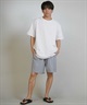 THREE WEATHER スリーウェザー 水着 ラッシュガード 半袖 Tシャツ メンズ TW-H.N-RASH-2 TW6S-4302(WHT-M)