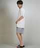 THREE WEATHER スリーウェザー 水着 ラッシュガード 半袖 Tシャツ メンズ TW-H.N-RASH-2 TW6S-4302(WHT-M)