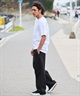 THREE WEATHER スリーウェザー 水着 ラッシュガード 半袖 Tシャツ メンズ TW-H.N-RASH-2 TW6S-4302(WHT-M)