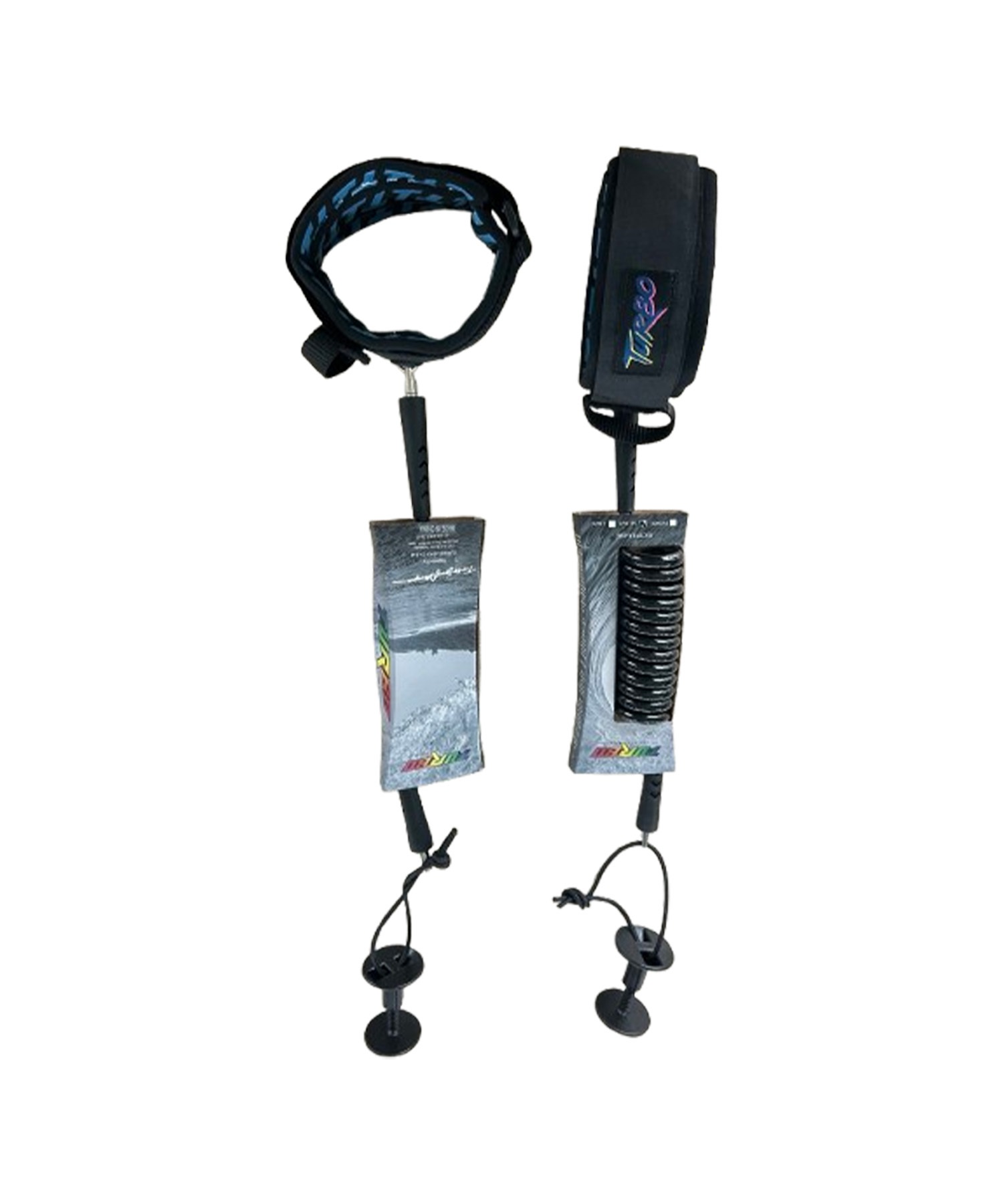 BZ Max ボディボード リーシュコード付き TURBO ターボ BICEP LEASH ボディボード リーシュコード ムラサキ