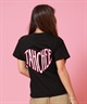 TAHCHEE ターチー 半袖 Tシャツ レディース バックプリント TC260900-01(BLACK-M)