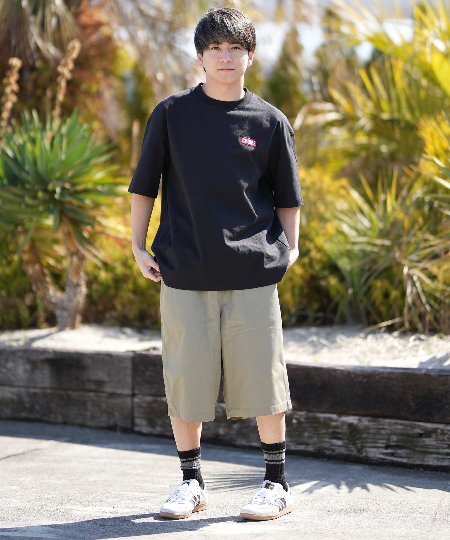 CHUMS チャムス 半袖 Tシャツ メンズ バックプリント CH01-2824 ムラサキスポーツ限定 12