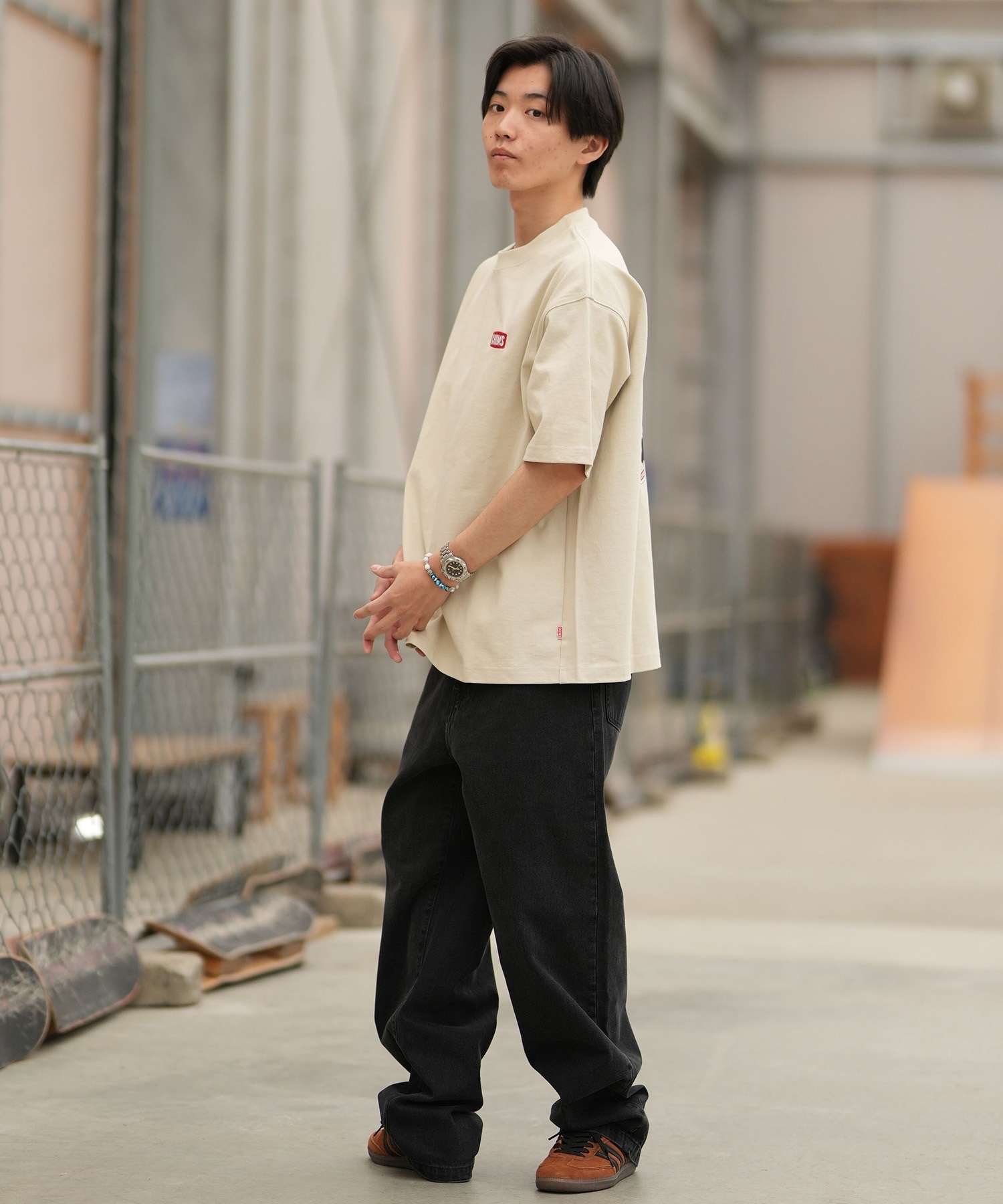 CHUMS チャムス 半袖 Tシャツ メンズ バックプリント CH01-2824 ムラサキスポーツ限定 16