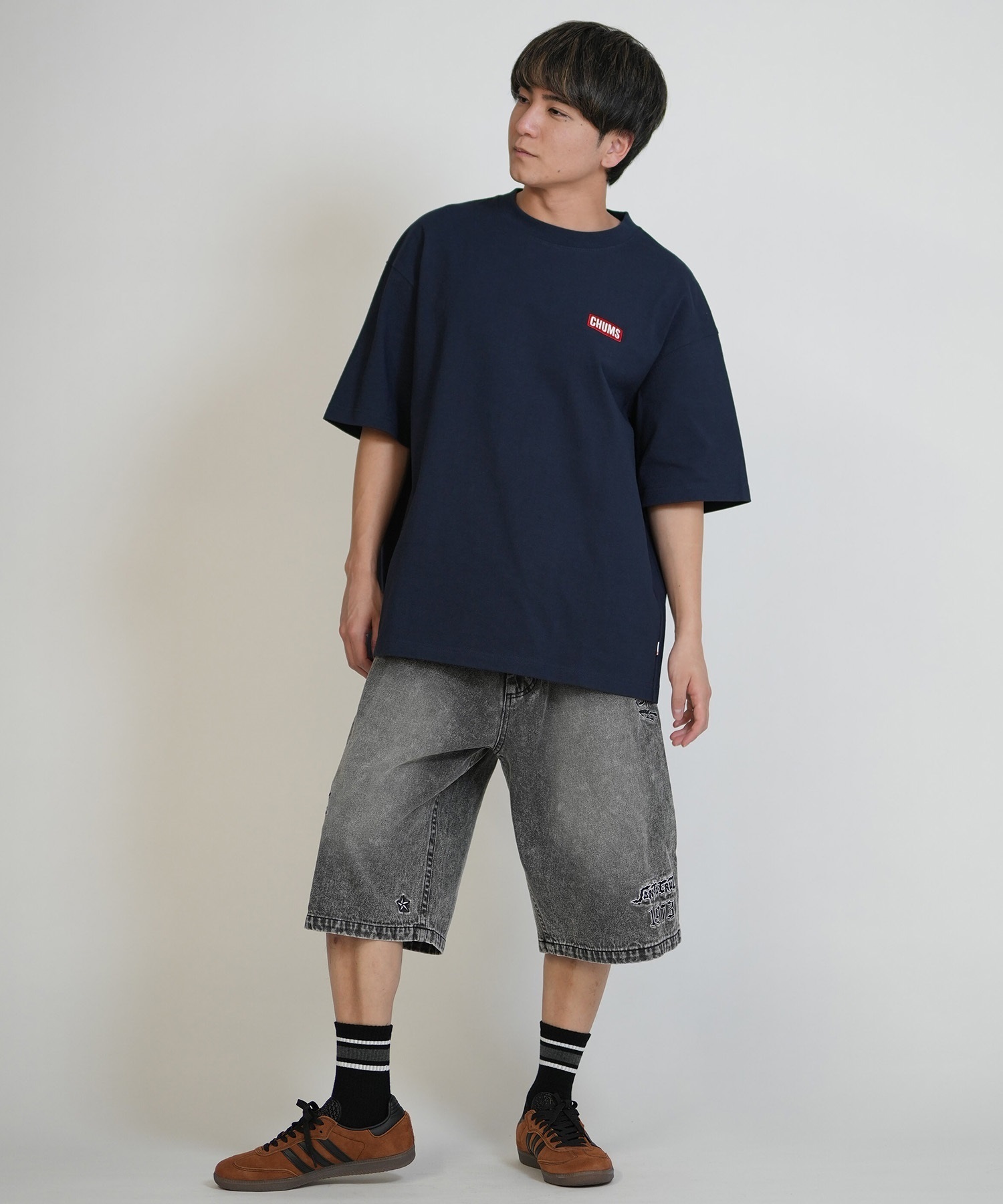 CHUMS チャムス 半袖 Tシャツ メンズ バックプリント CH01-2824 ムラサキスポーツ限定 18