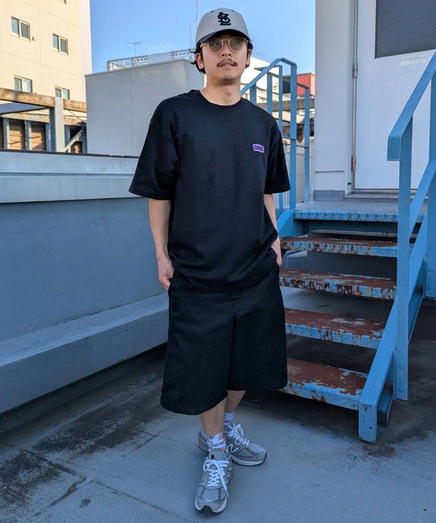 CHUMS チャムス 半袖 Tシャツ メンズ バックプリント CH01-2825 ムラサキスポーツ限定 10