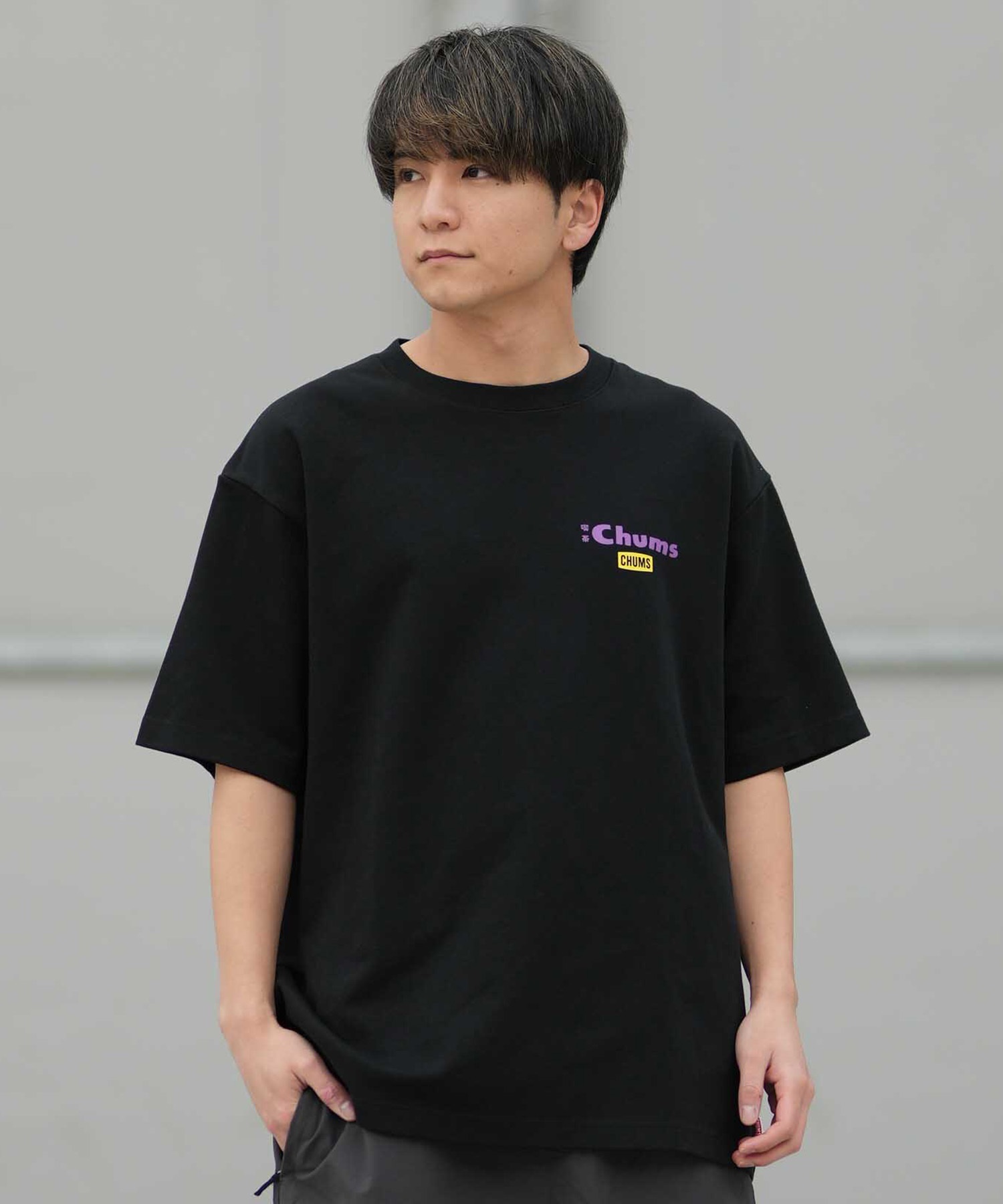 CHUMS チャムス 半袖 Tシャツ メンズ バックプリント CH01-2859 ムラサキスポーツ限定 2